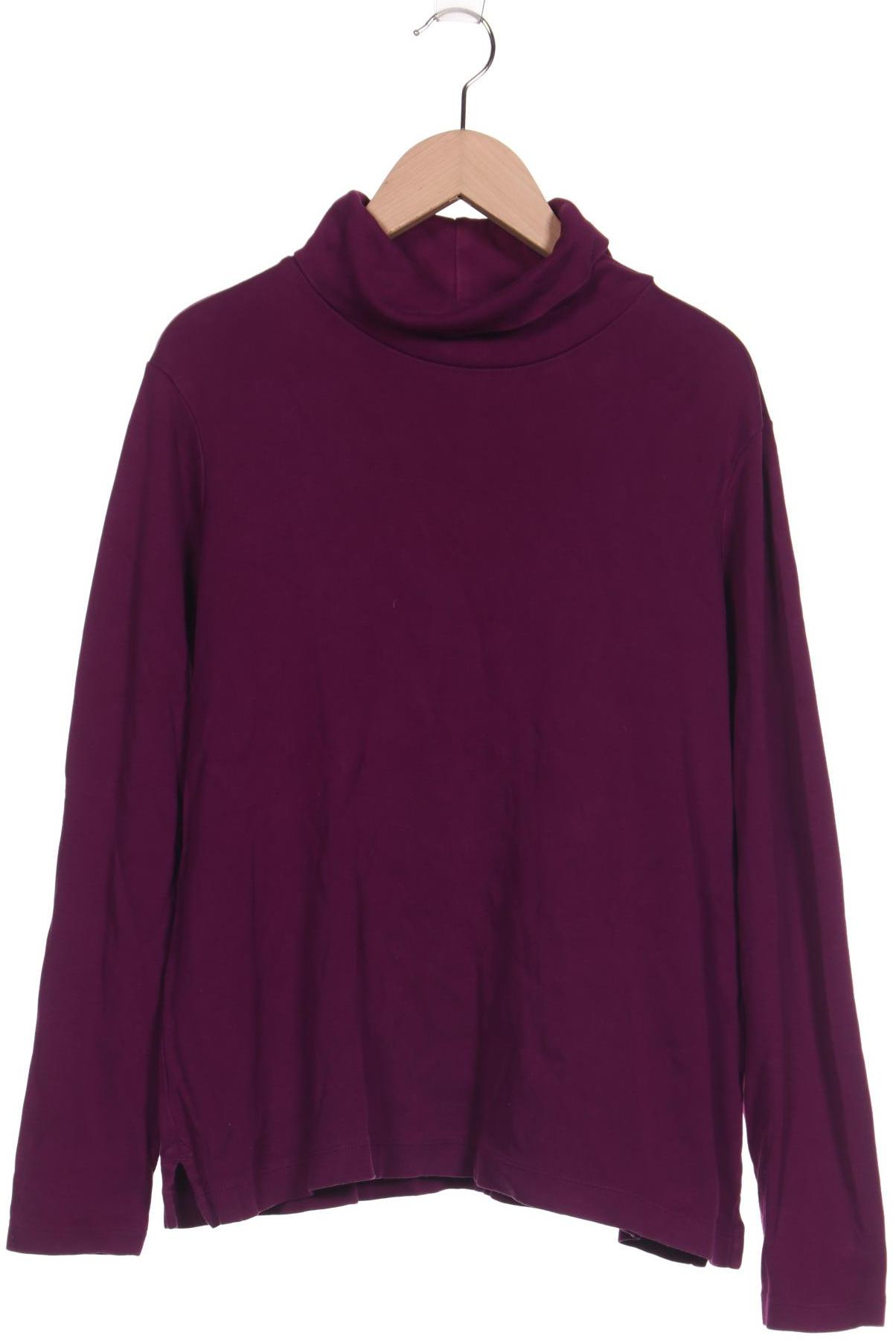 

Lands End Damen Langarmshirt, flieder, Gr. 42