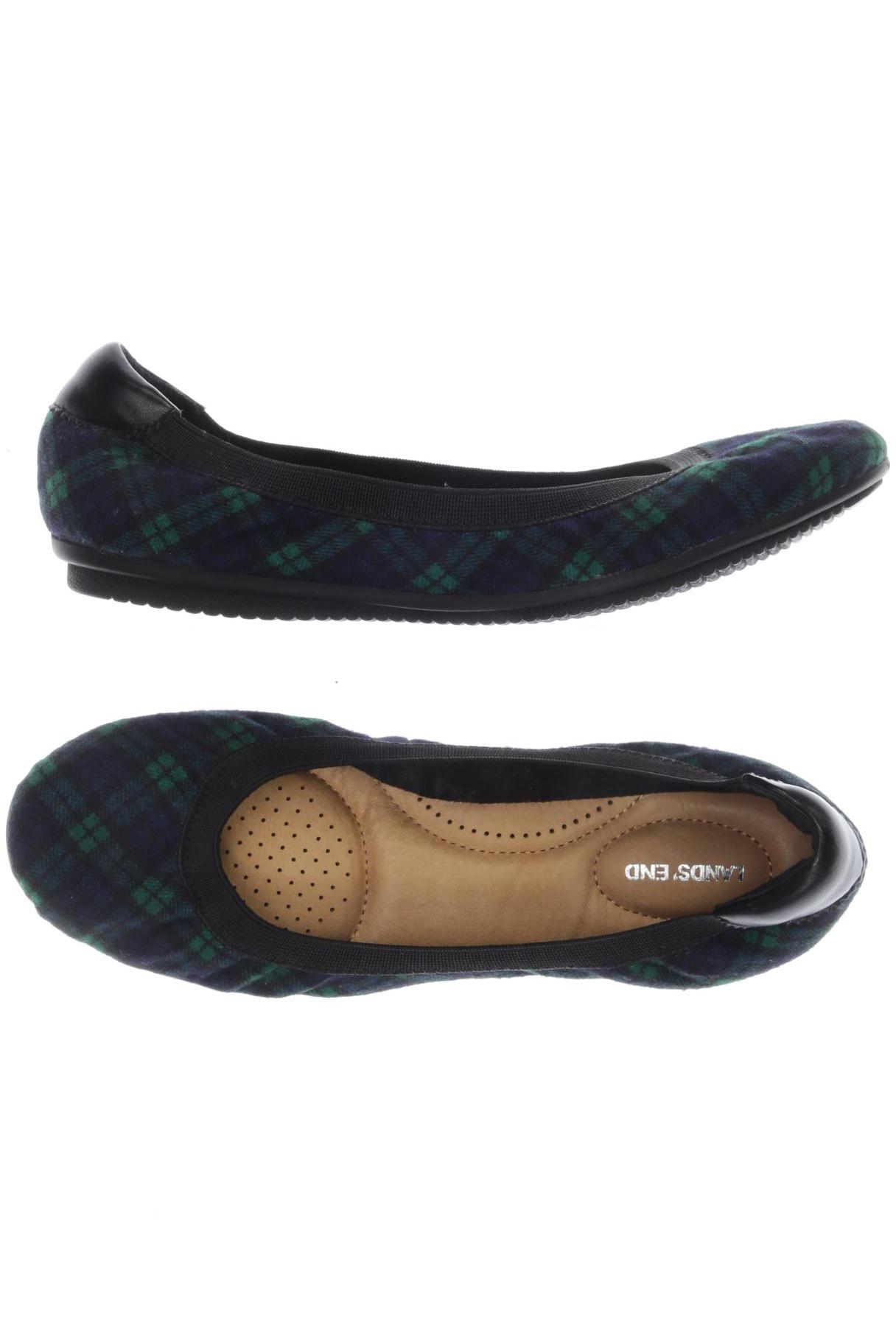 

Lands End Damen Ballerinas, marineblau, Gr. 38