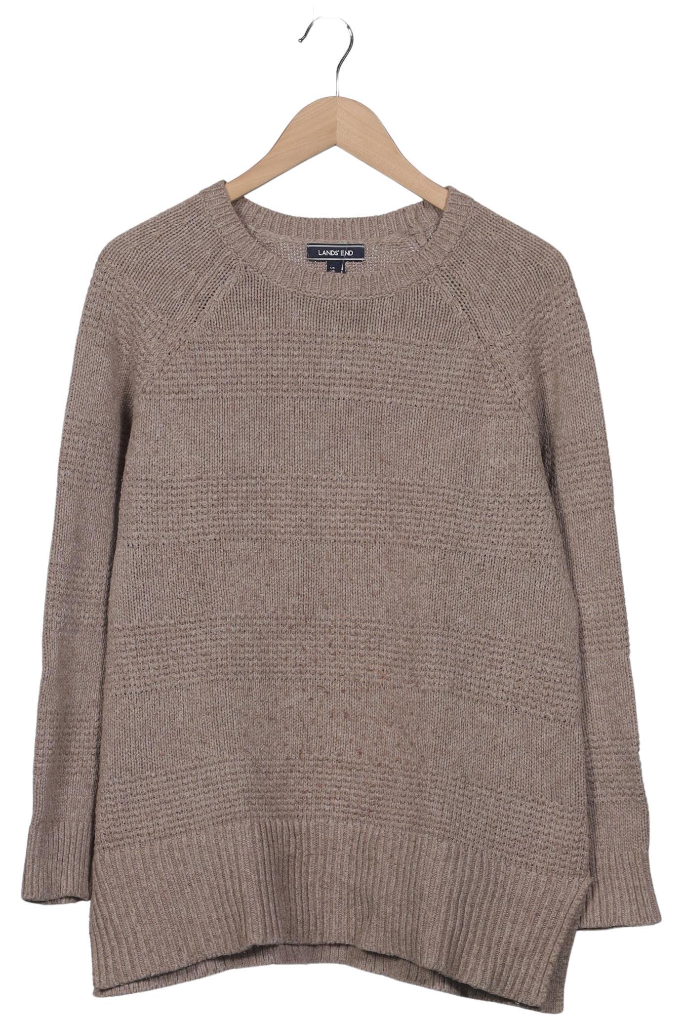 

Lands End Damen Pullover, beige, Gr. 42