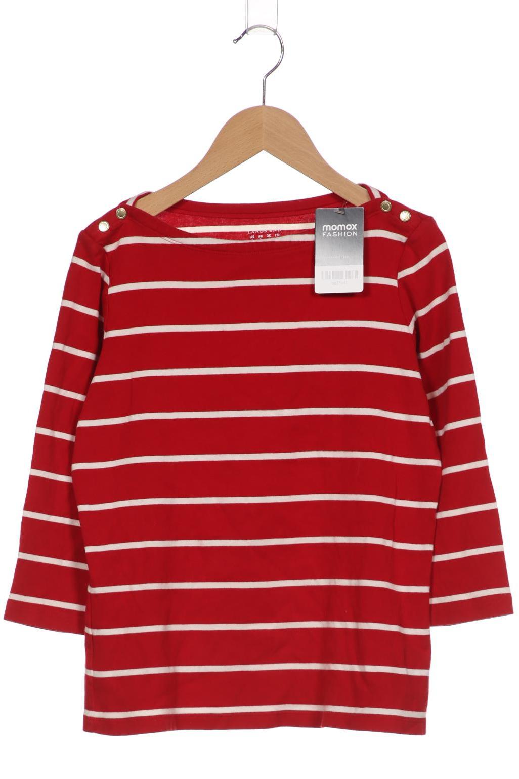 

Lands End Damen Langarmshirt, rot, Gr. 36