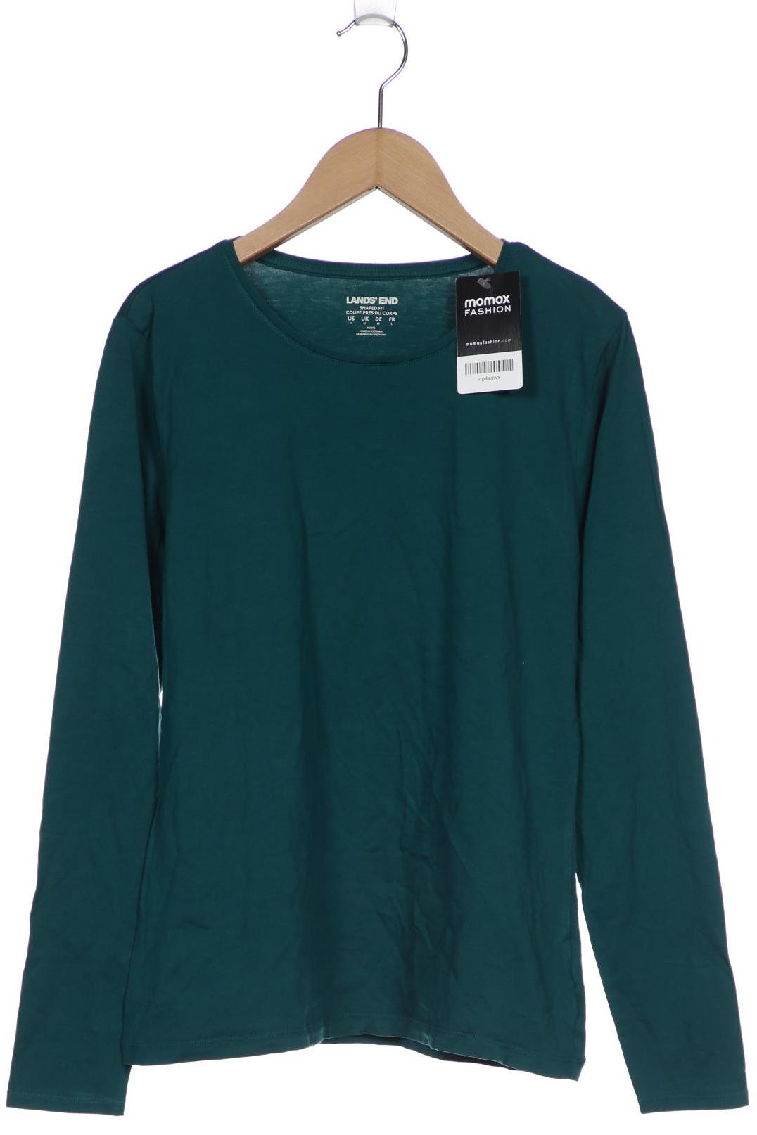 

Lands End Damen Langarmshirt, grün