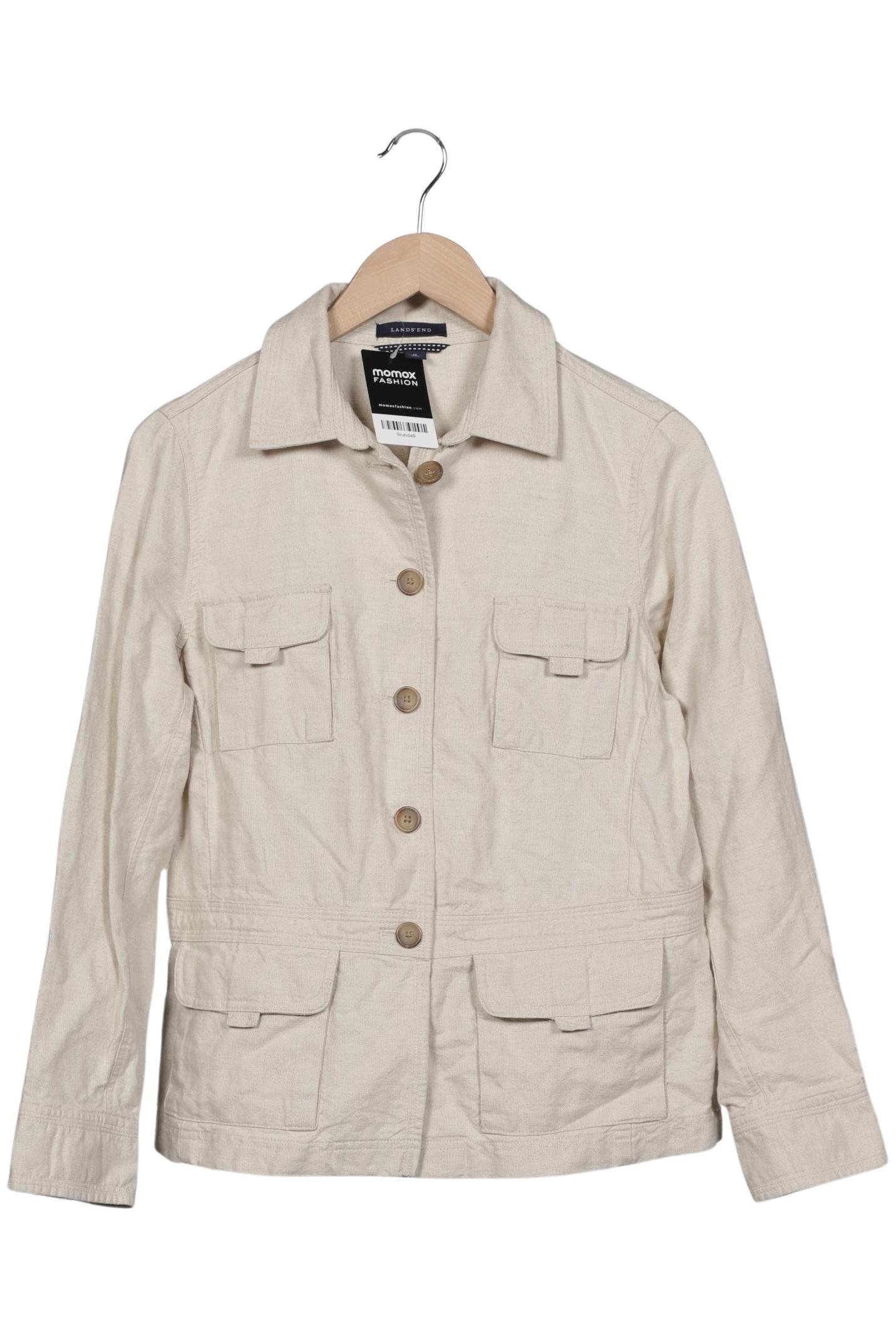 

Lands End Damen Jacke, beige, Gr. 12