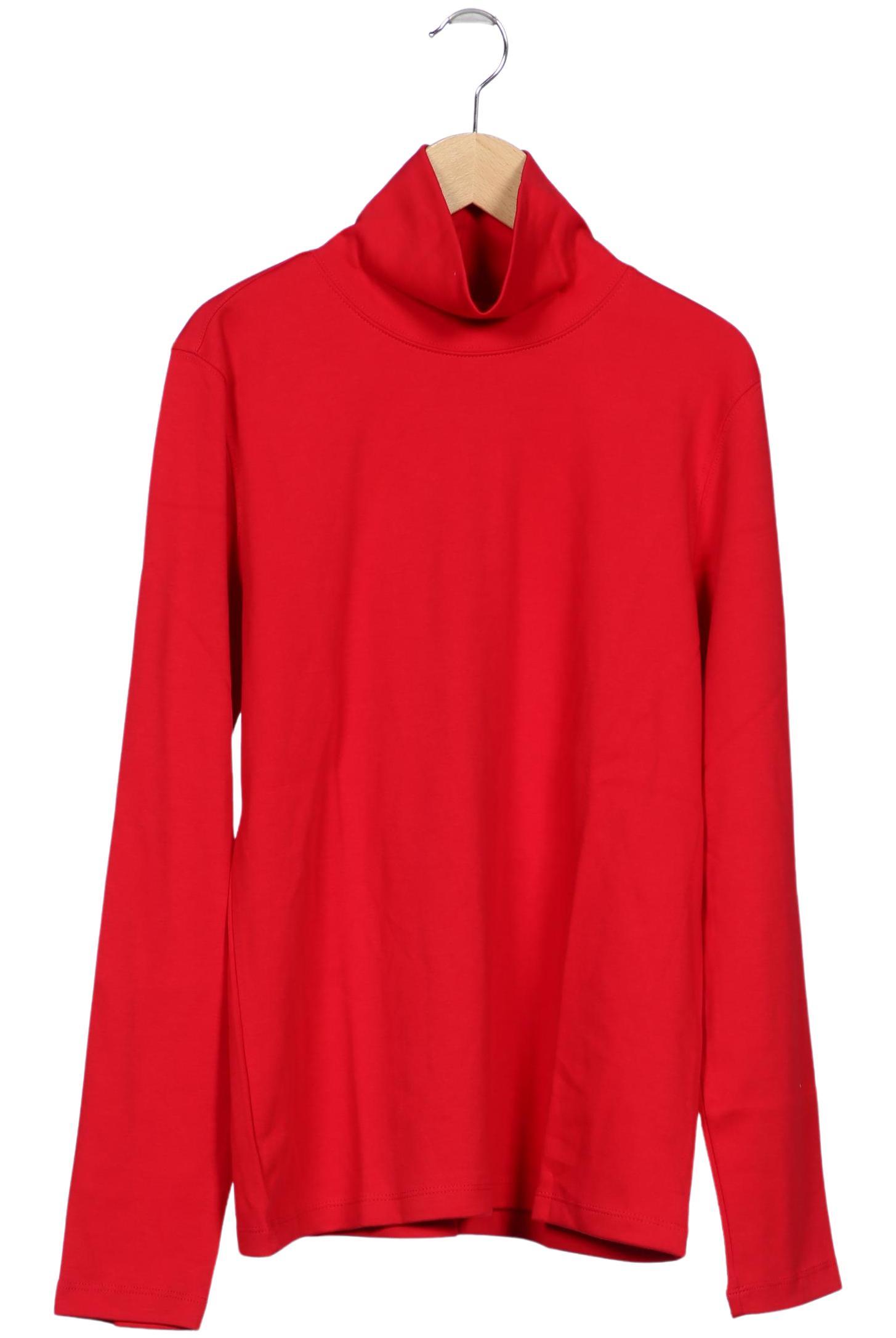 

Lands End Damen Langarmshirt, rot, Gr. 38