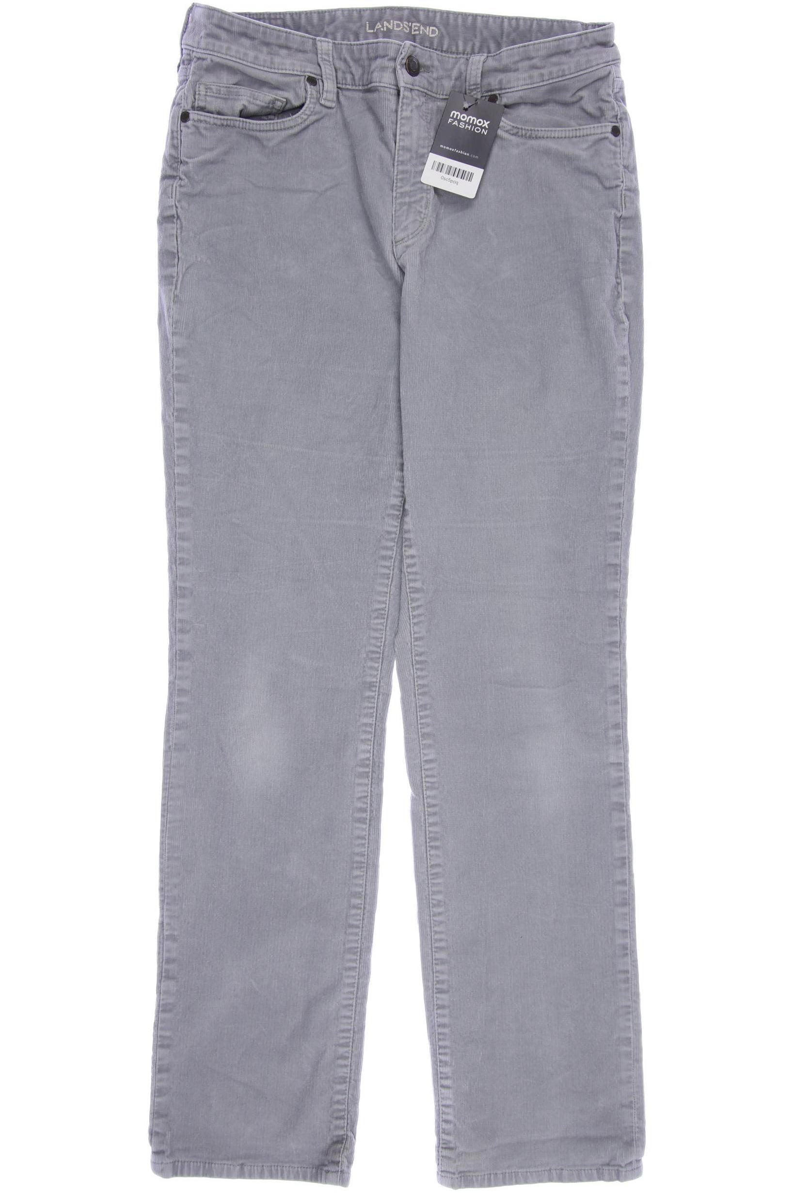 

Lands End Damen Stoffhose, grau