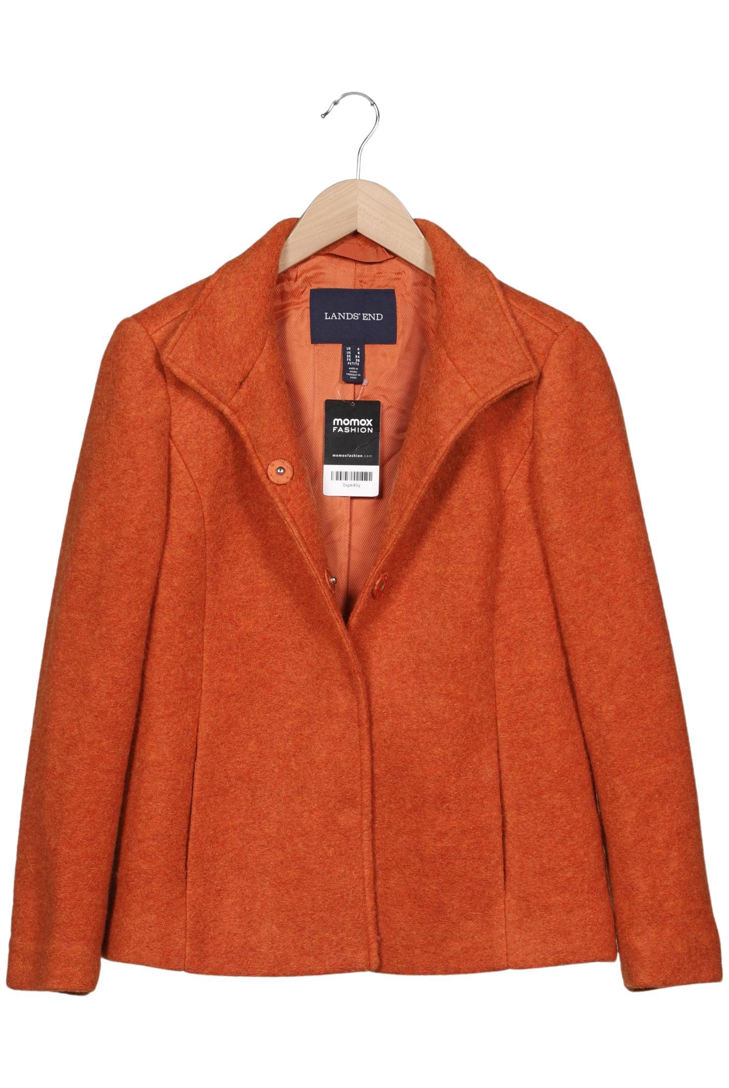 

Lands End Damen Jacke, orange, Gr. 34