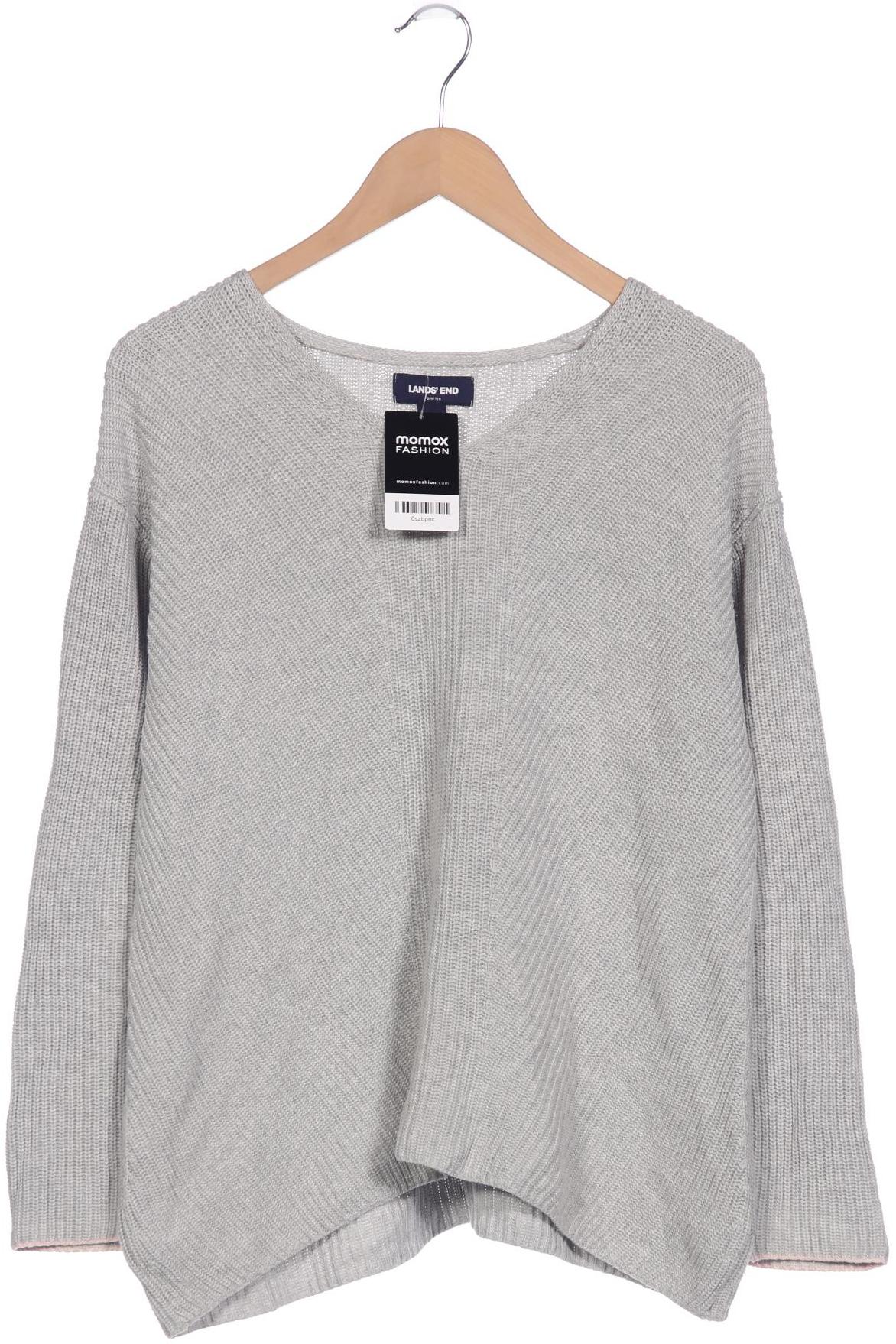 

Lands End Damen Pullover, grau, Gr. 36