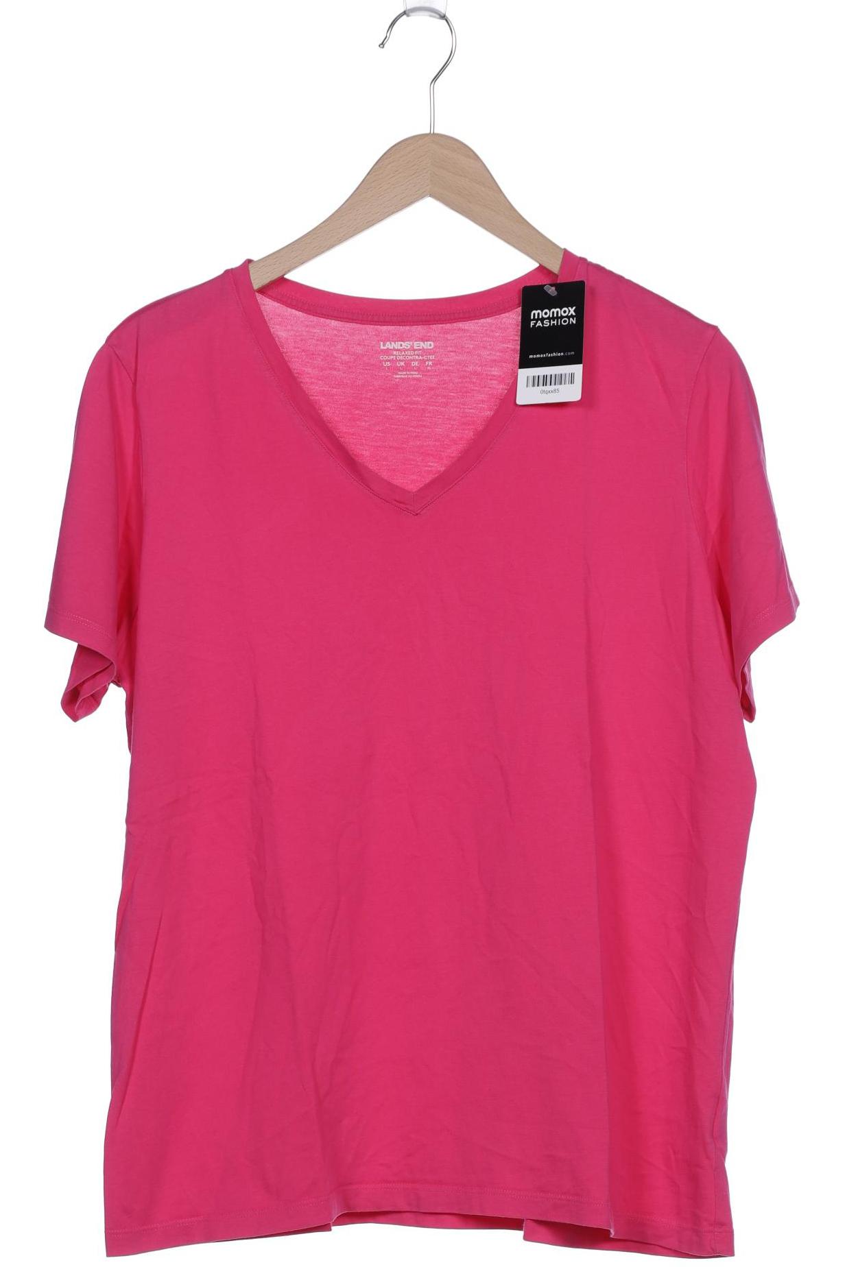 

Lands End Damen T-Shirt, pink