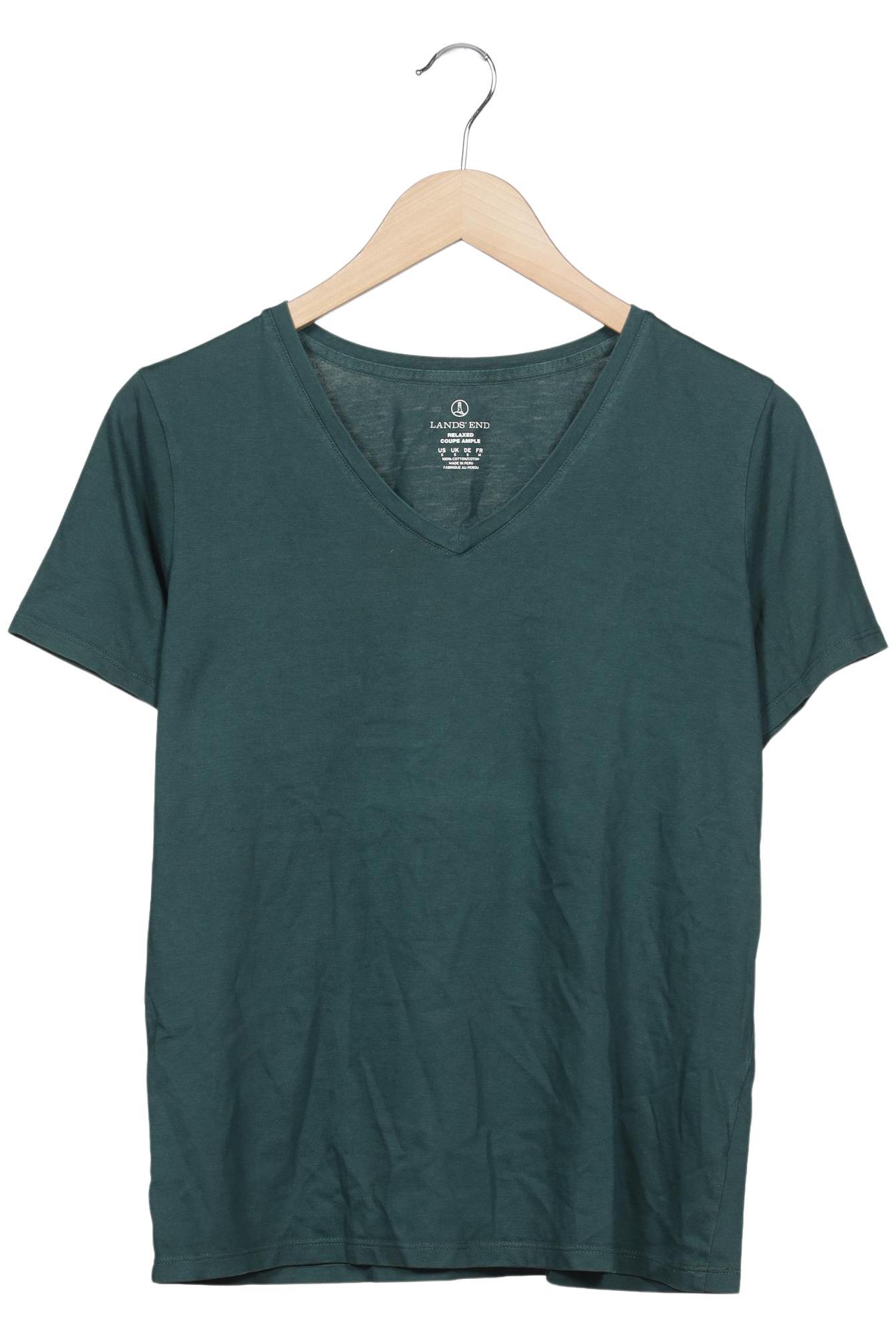

Lands End Damen T-Shirt, grün, Gr. 36