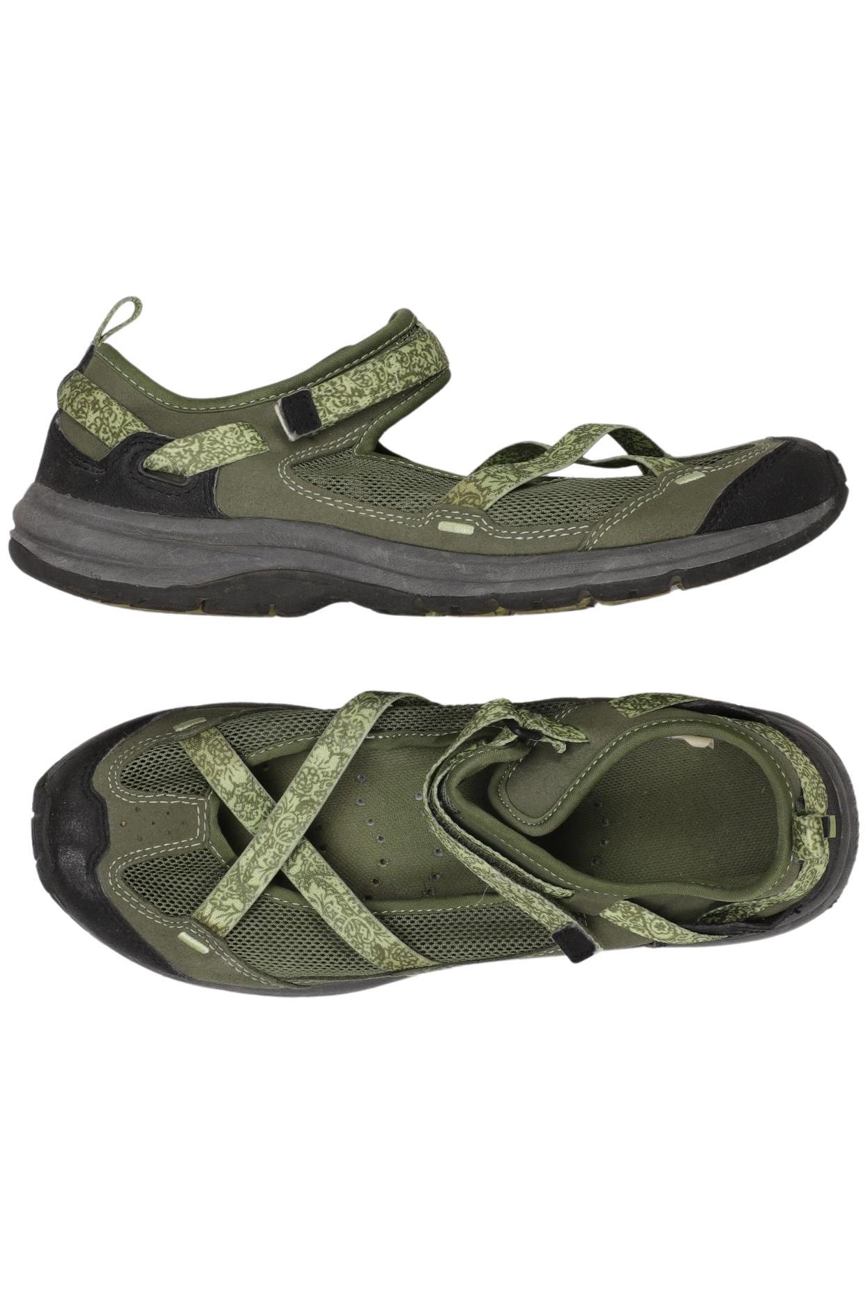 

Lands End Damen Ballerinas, grün, Gr. 36