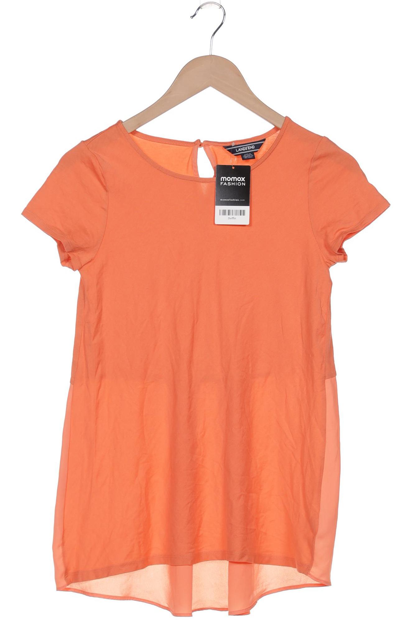 

Lands End Damen T-Shirt, orange, Gr. 34