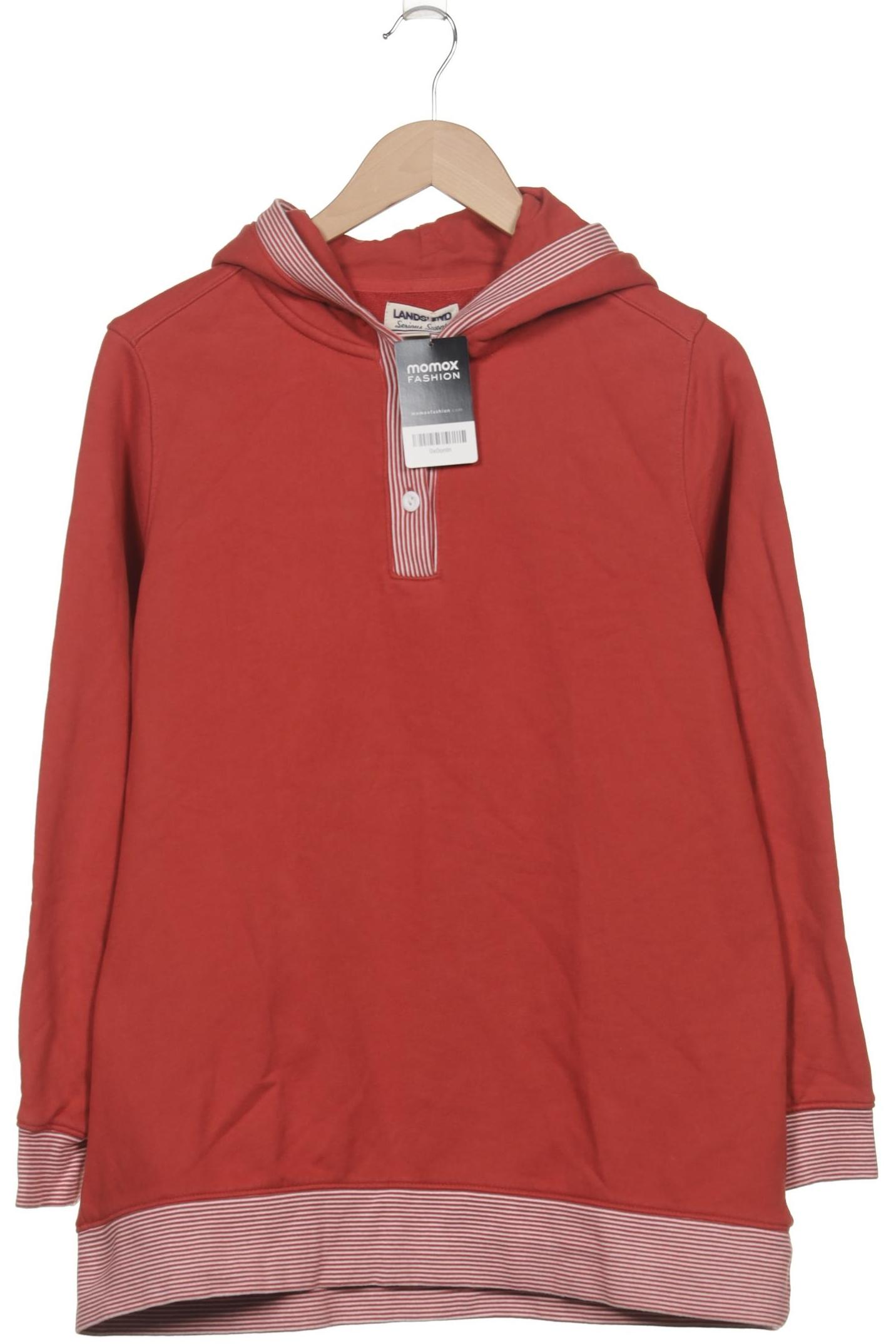 

Lands End Damen Kapuzenpullover, rot, Gr. 38