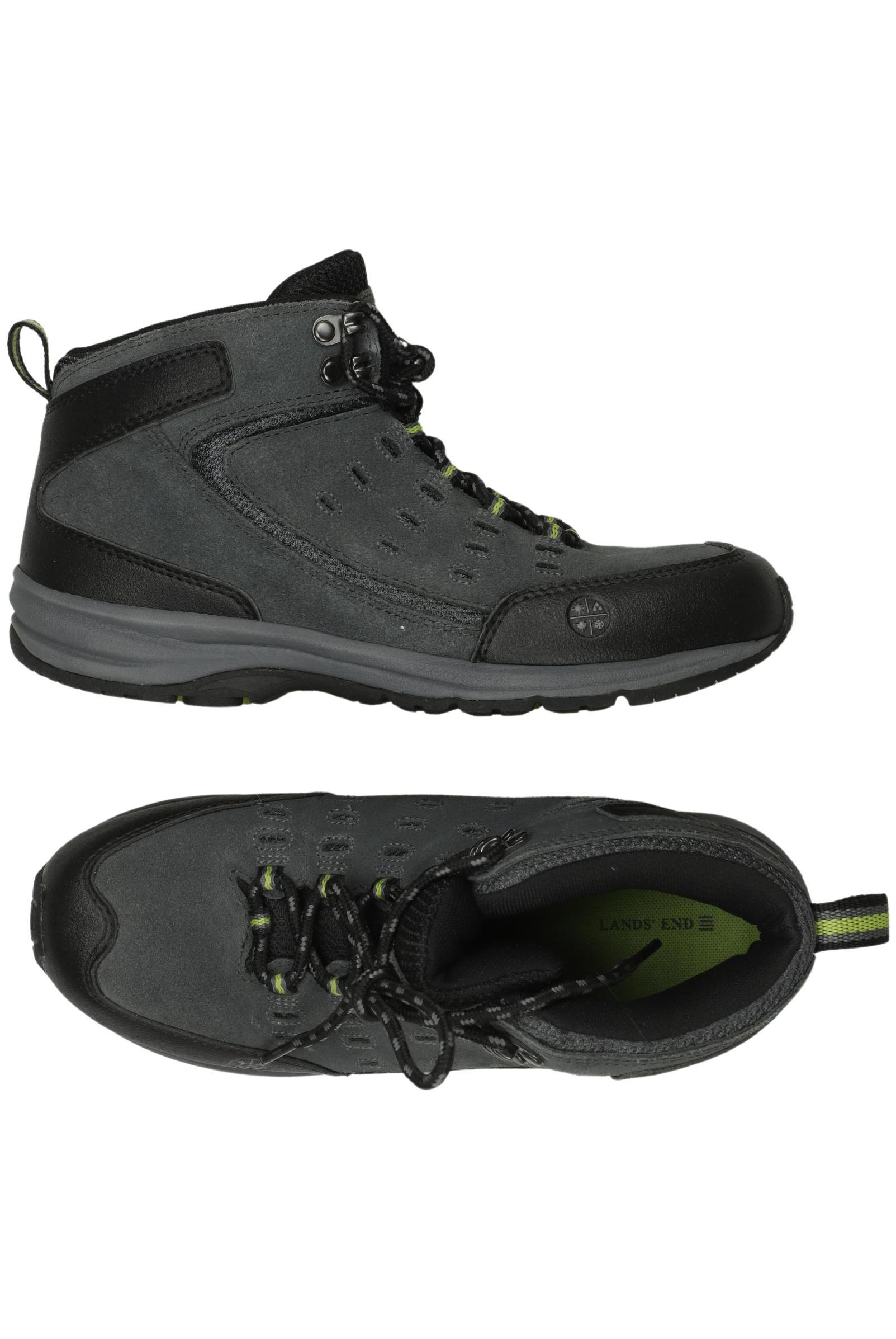 

Lands End Damen Stiefelette, grau, Gr. 9