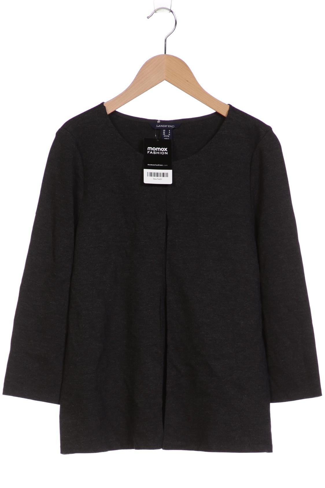 

Lands End Damen Langarmshirt, grau, Gr. 36