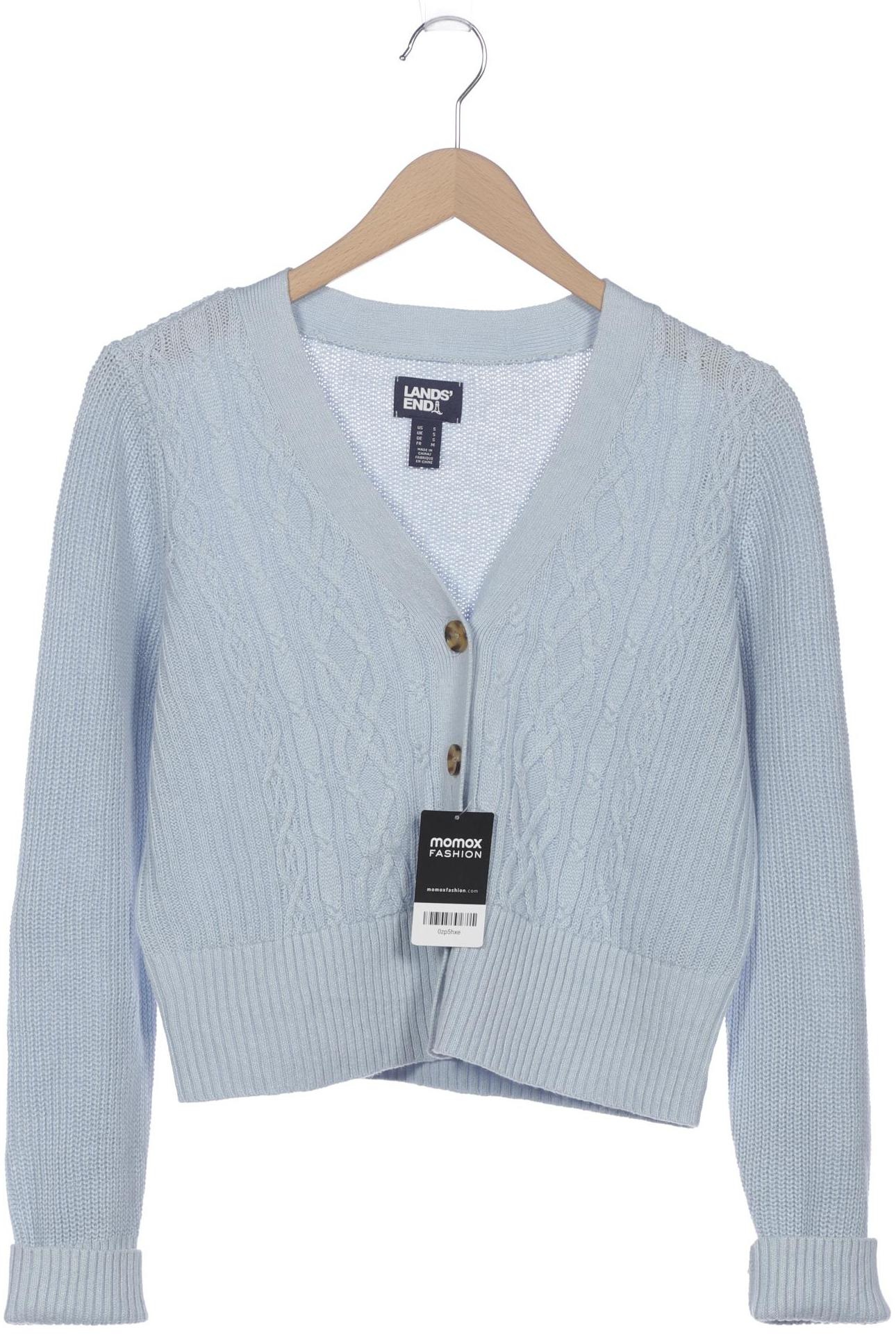 

Lands End Damen Strickjacke, hellblau, Gr. 36