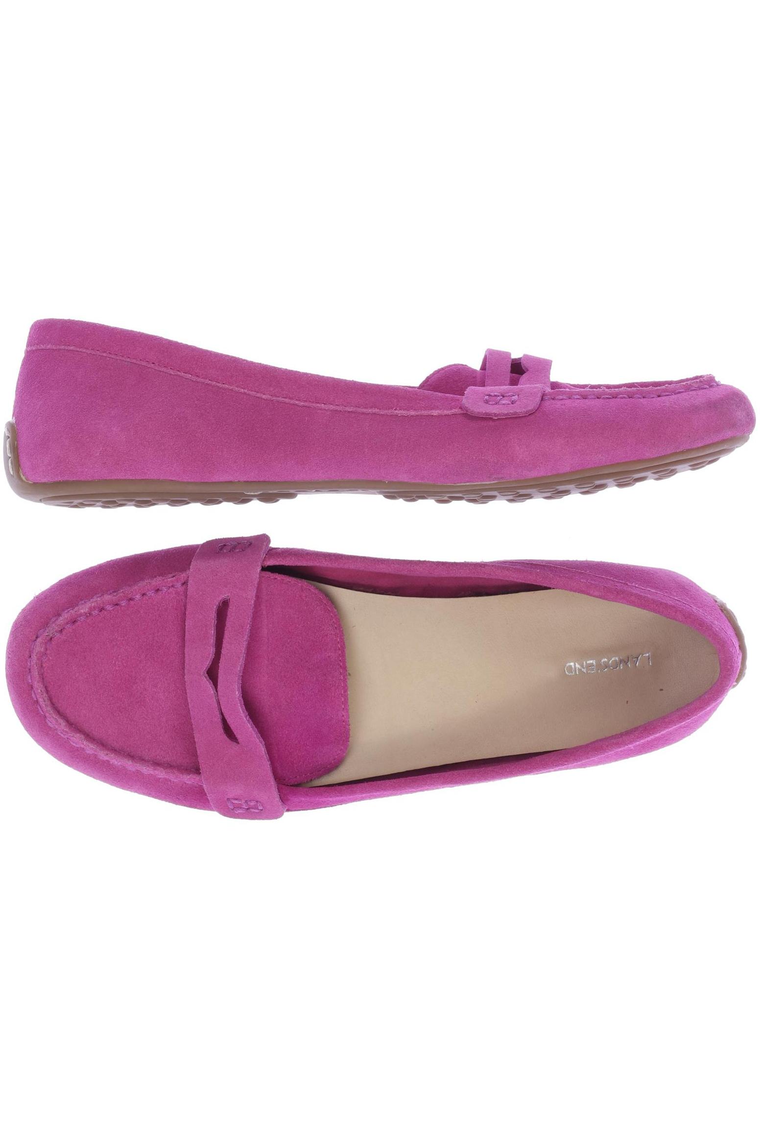 

Lands End Damen Halbschuh, pink, Gr. 38.5