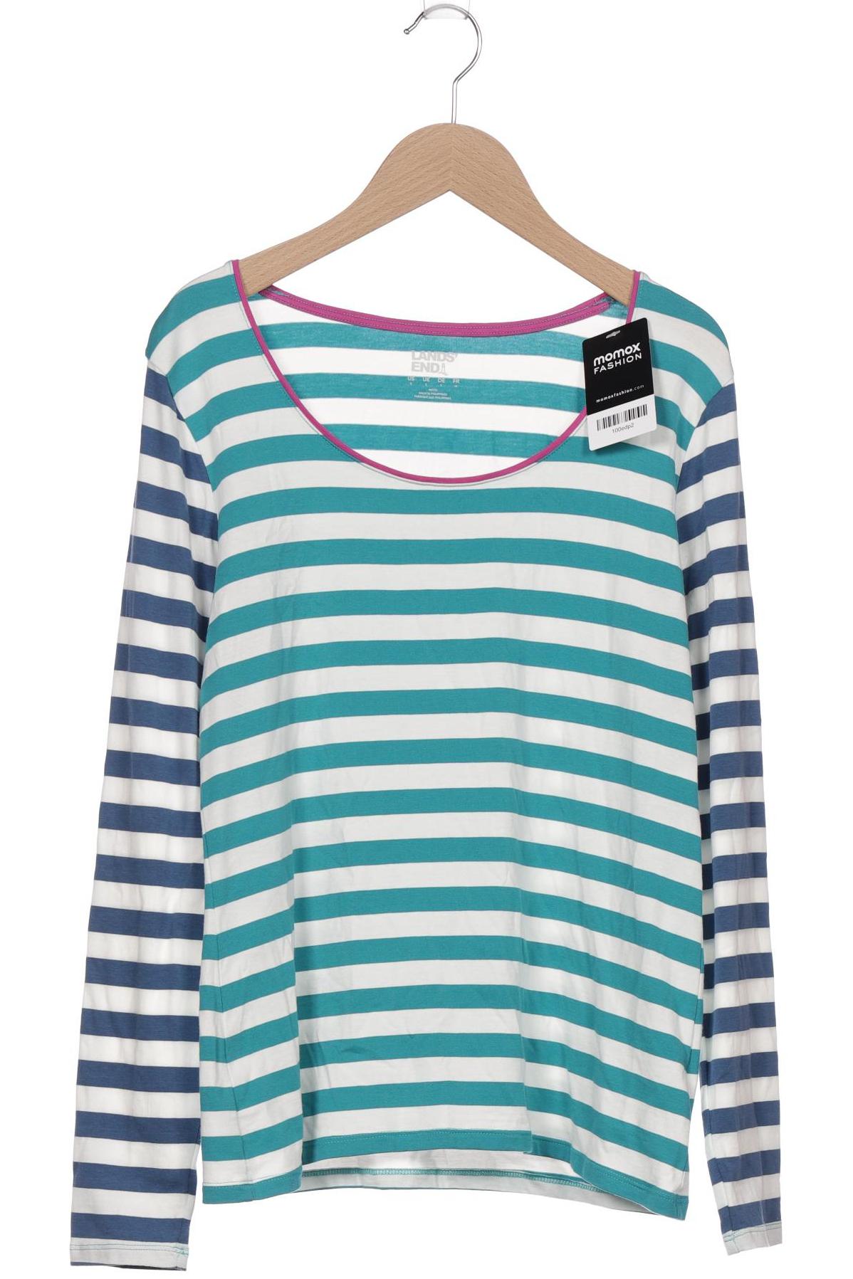 

Lands´End Damen Langarmshirt, blau
