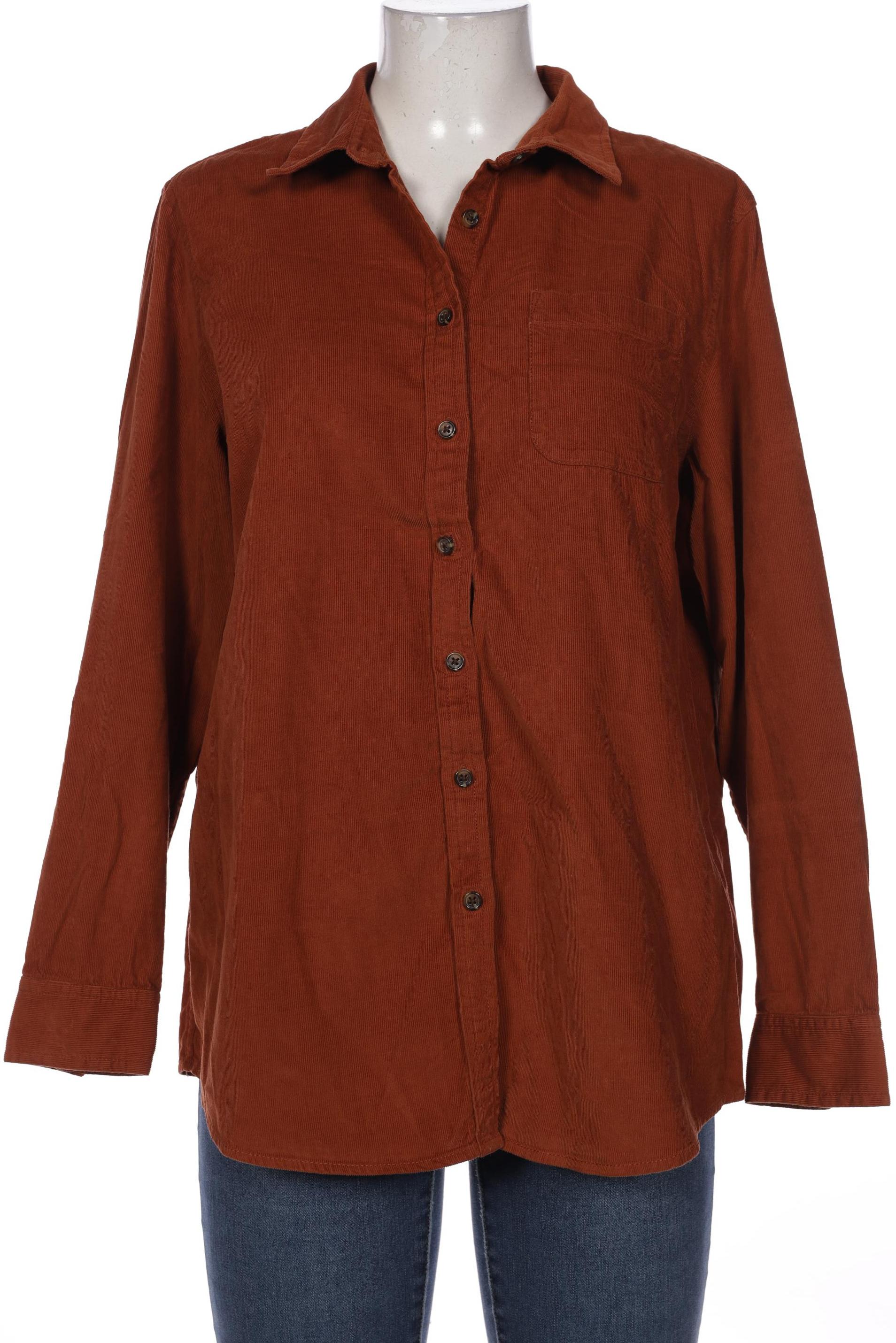 

Lands End Damen Bluse, braun, Gr. 42
