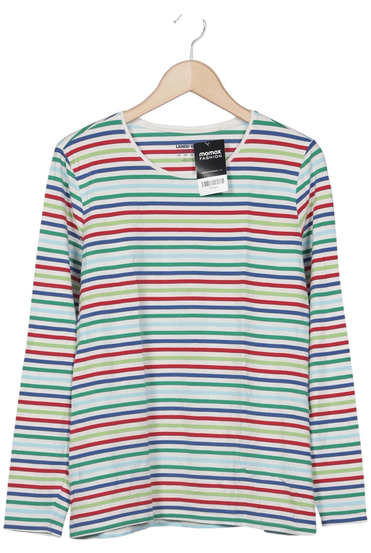 

Lands End Damen Langarmshirt, mehrfarbig, Gr. 42