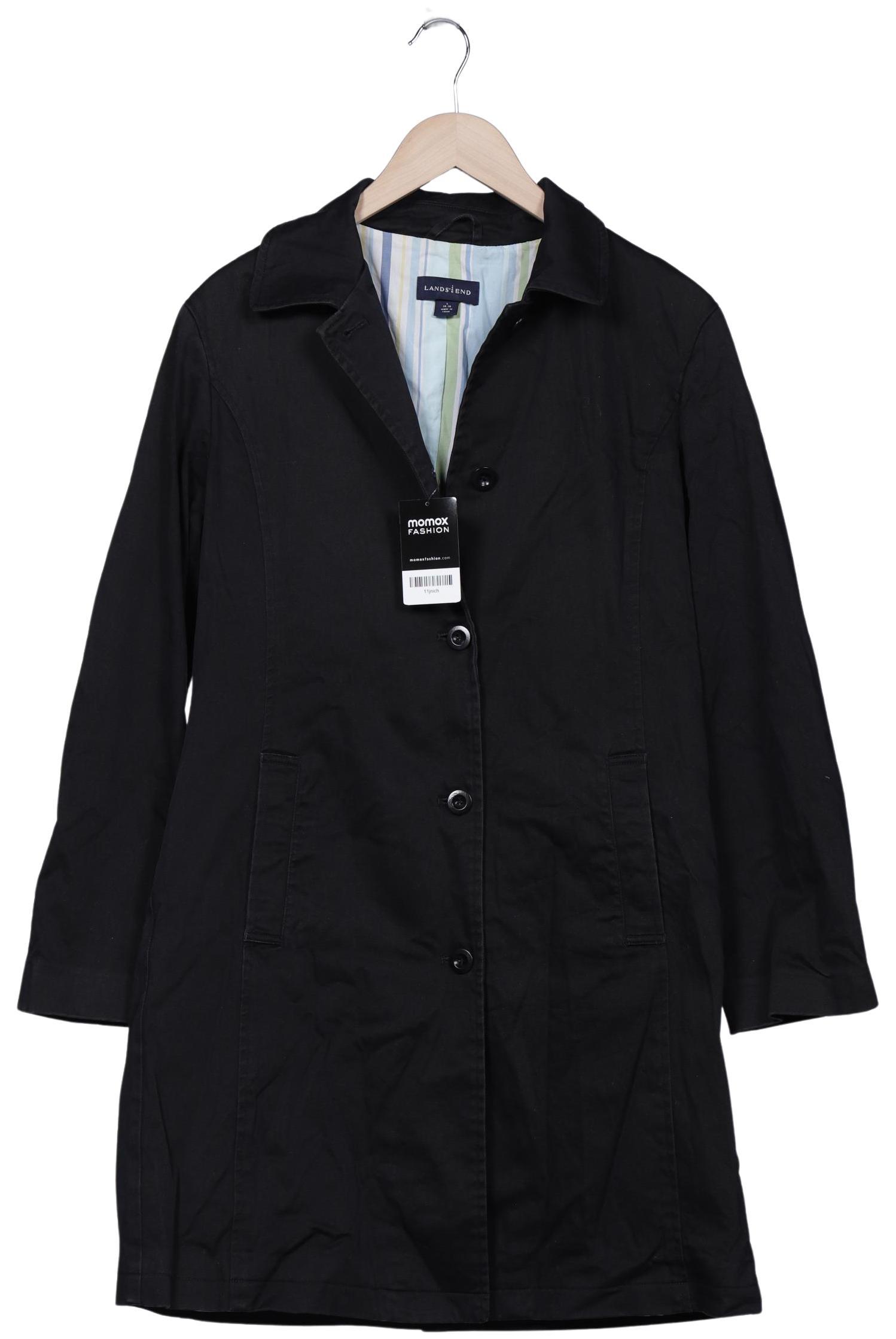 

Lands End Damen Mantel, schwarz, Gr. 42