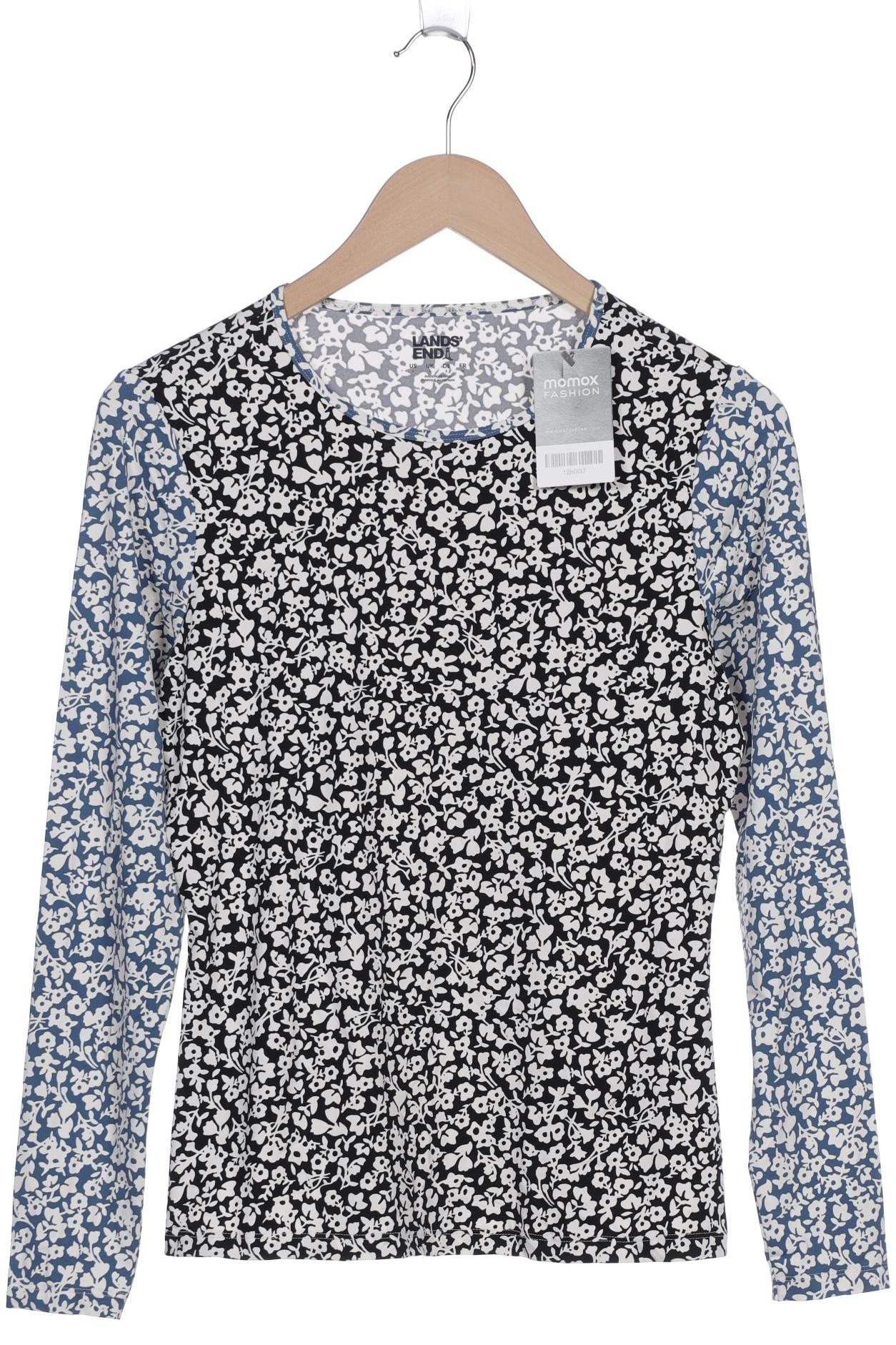 

Lands End Damen Langarmshirt, schwarz