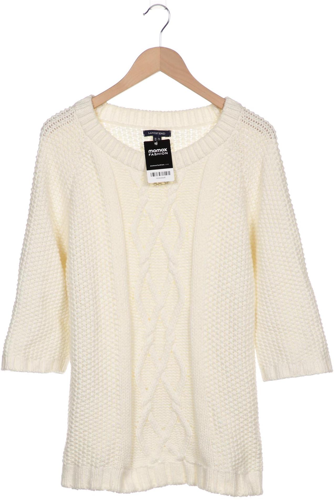 

Lands´End Damen Pullover, cremeweiß