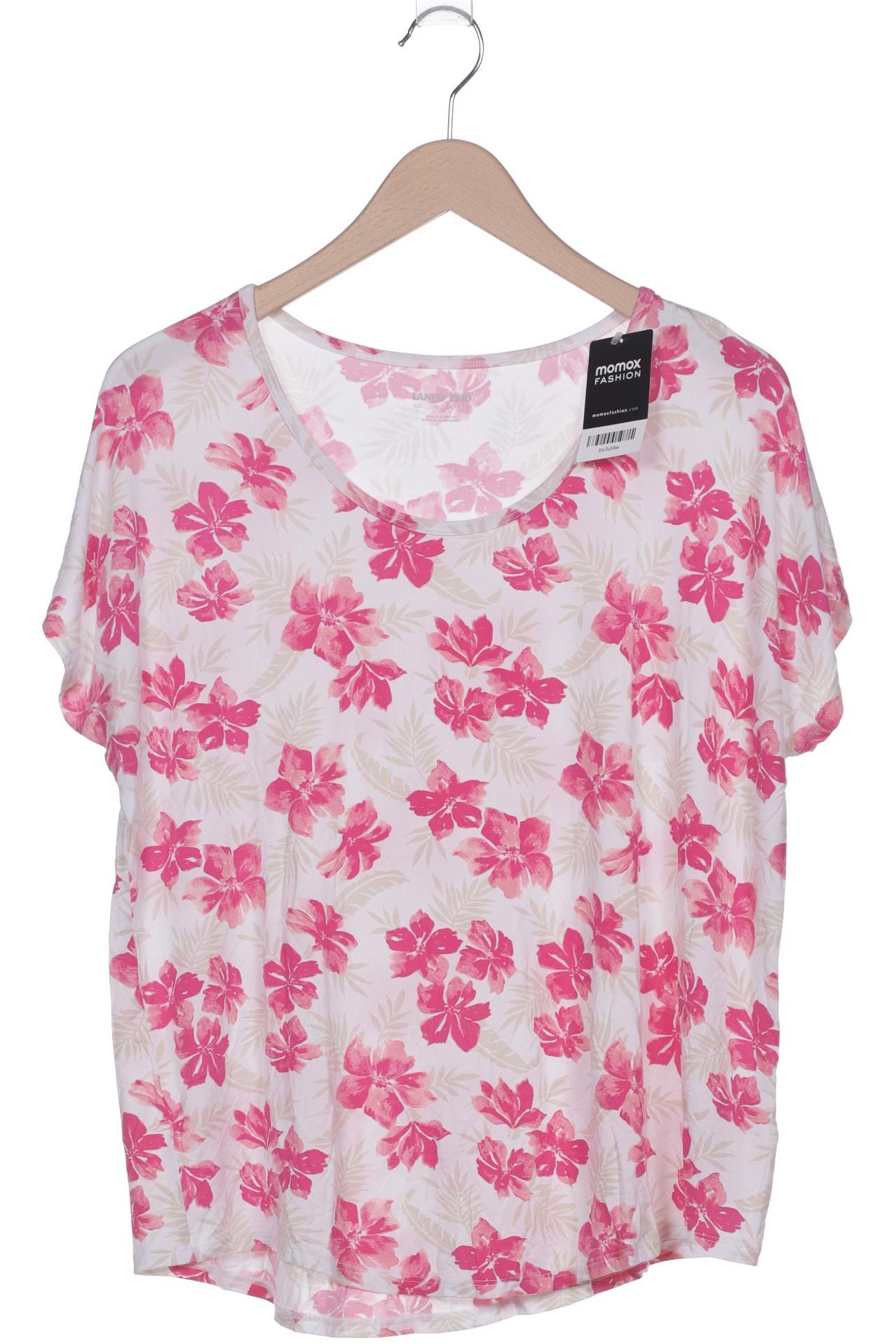 

Lands End Damen T-Shirt, pink, Gr. 42