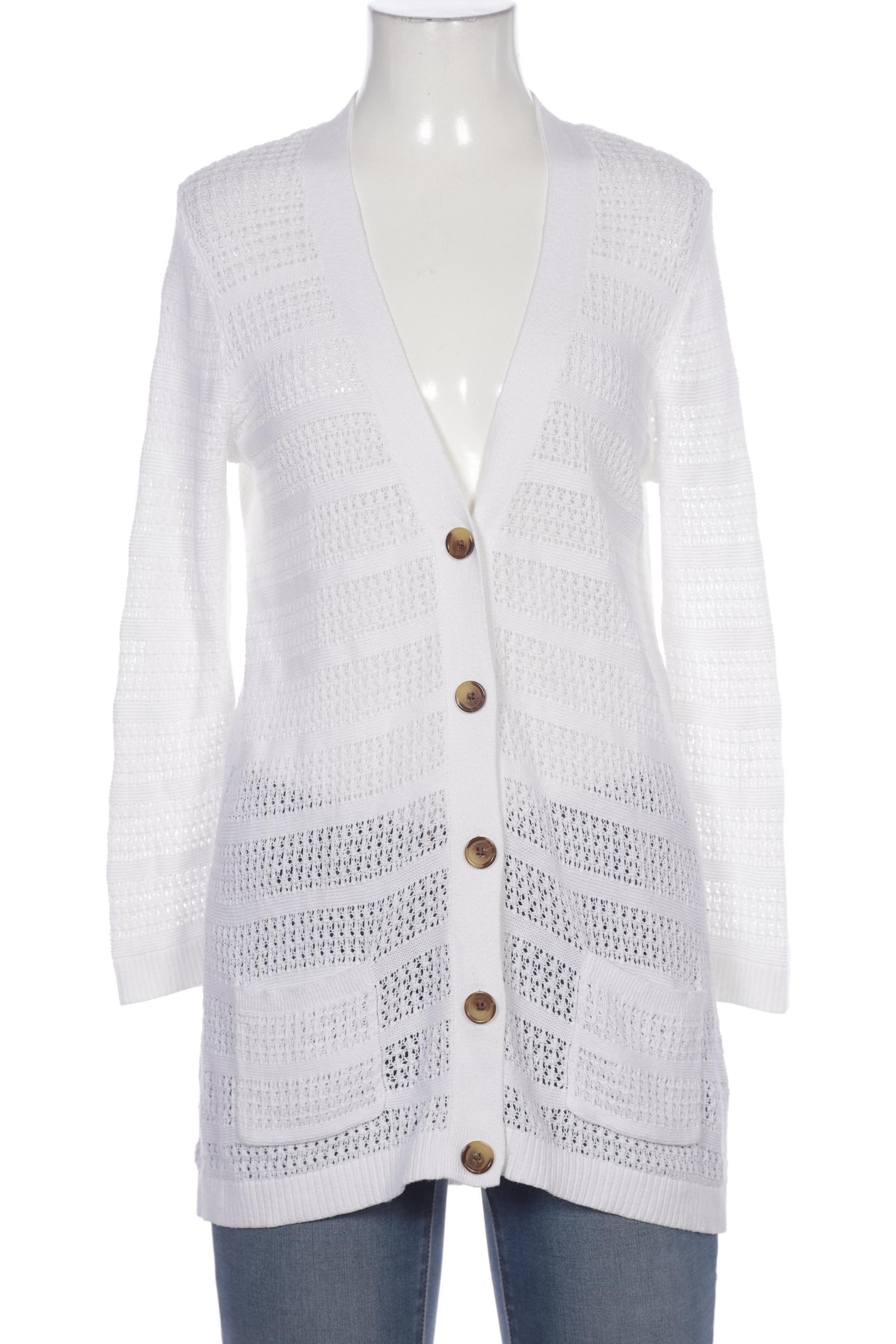 

Lands´End Damen Strickjacke, weiß