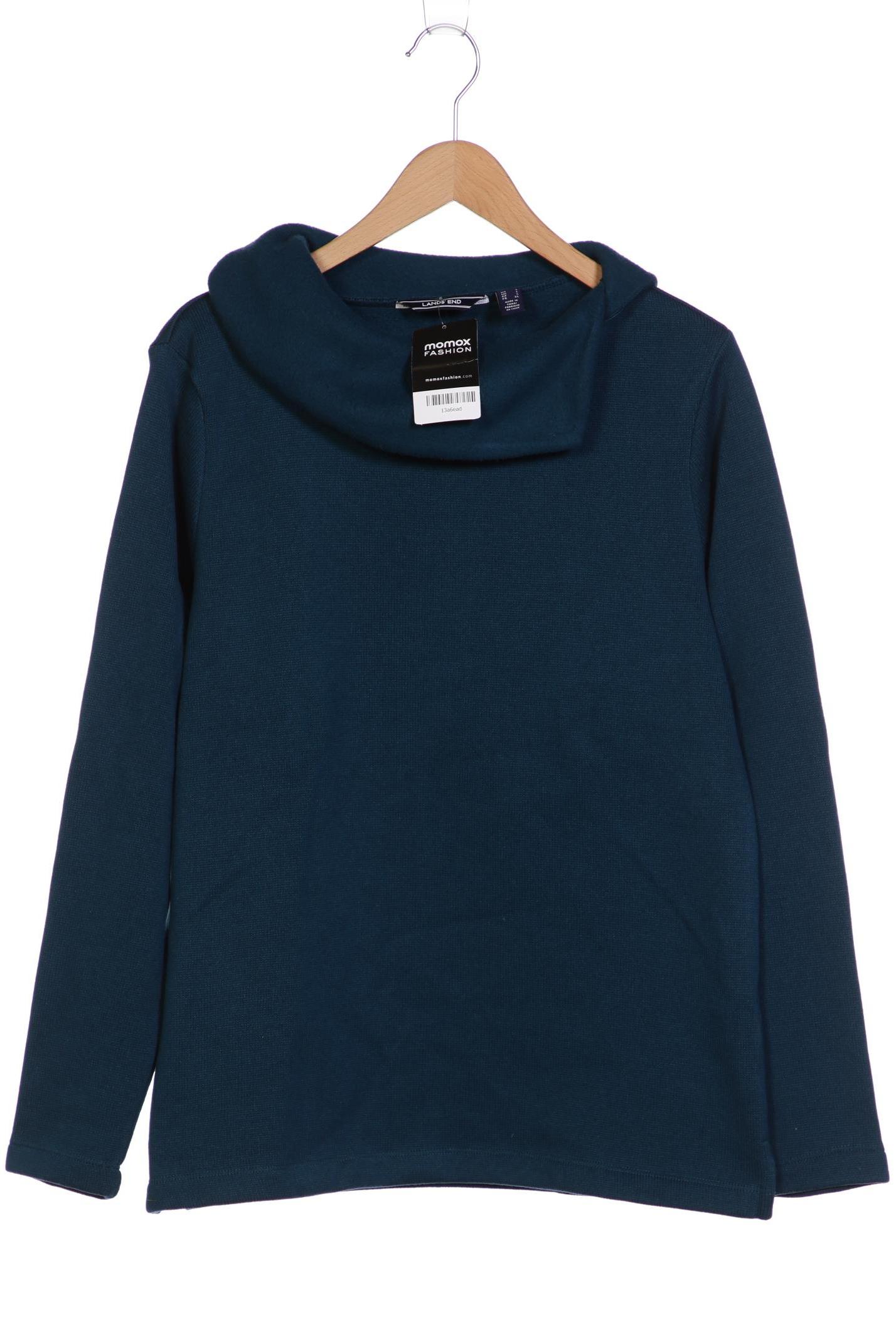 

Lands End Damen Pullover, türkis, Gr. 42