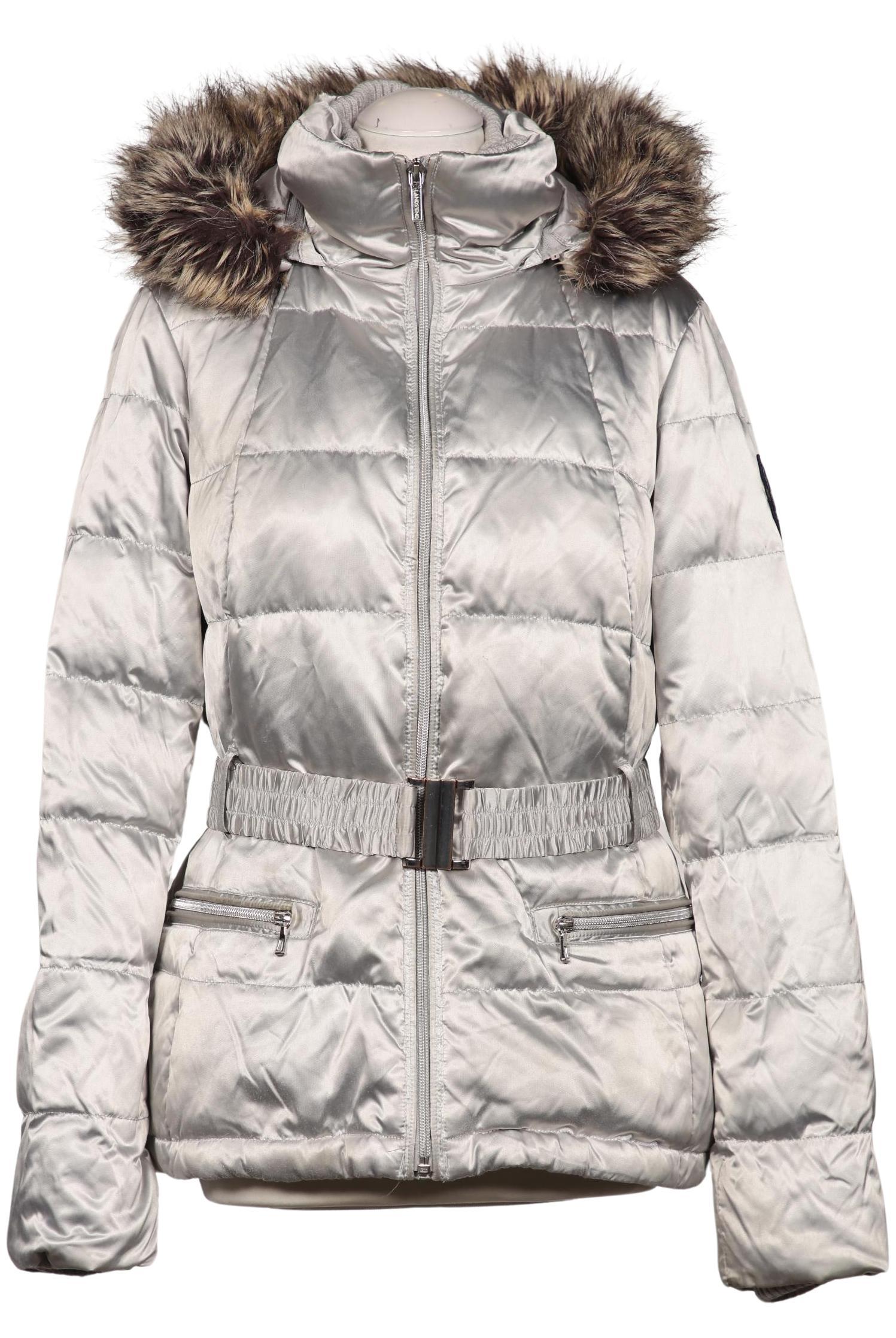 

Lands End Damen Jacke, silber, Gr. 36