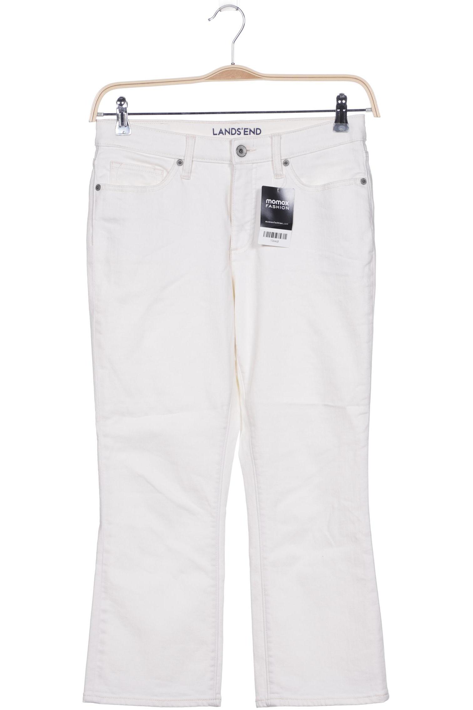

Lands´End Damen Jeans, cremeweiß