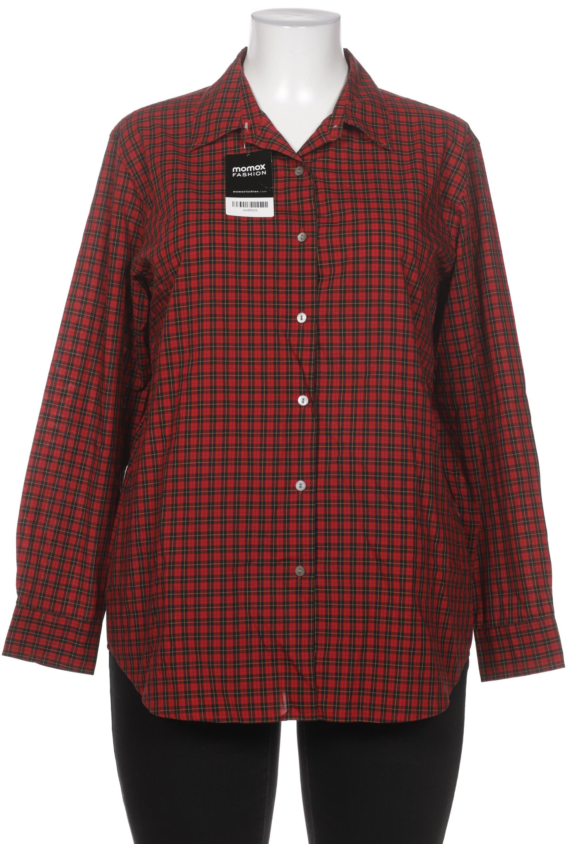 

Lands End Damen Bluse, rot, Gr. 14