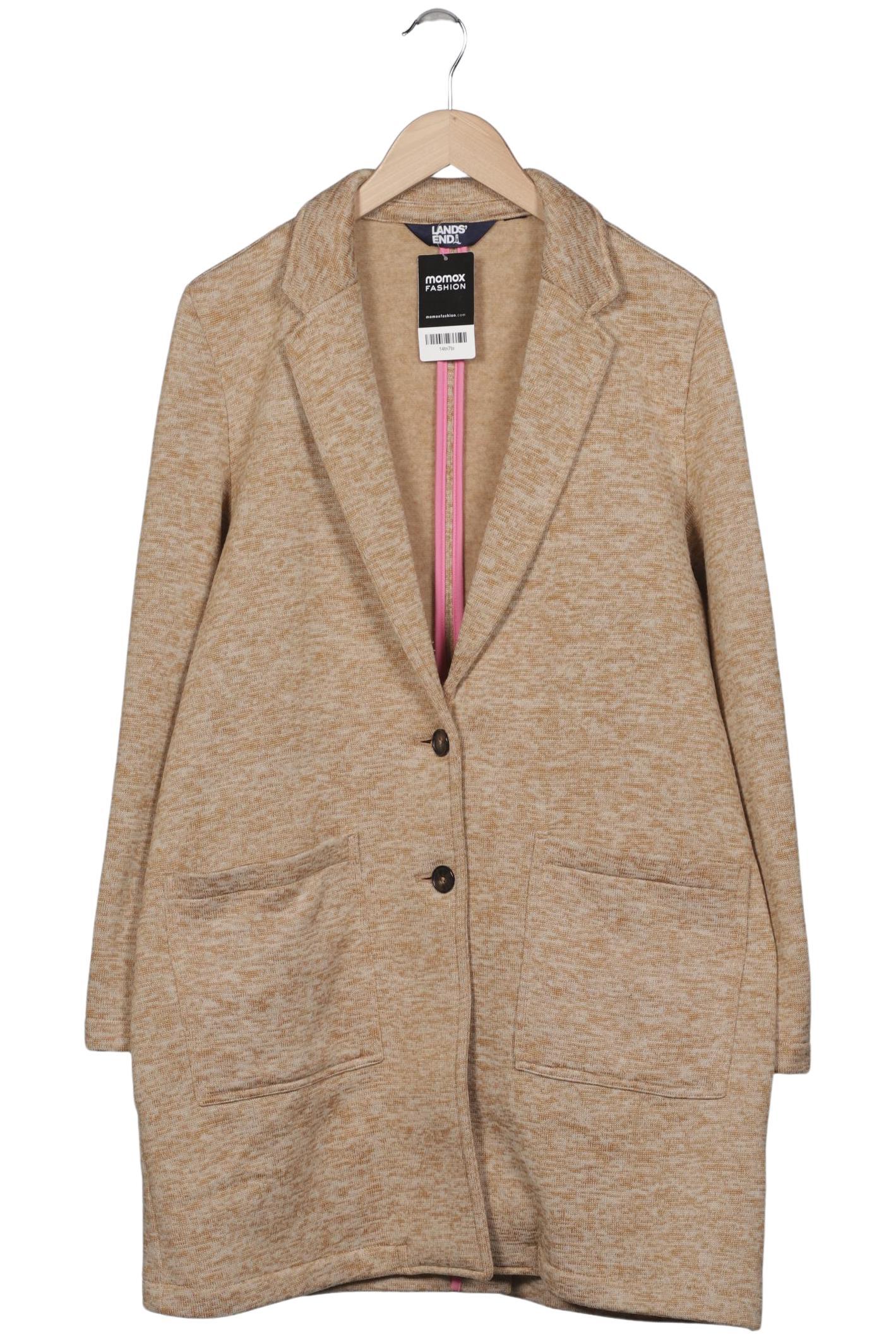 

Lands End Damen Mantel, beige, Gr. 44