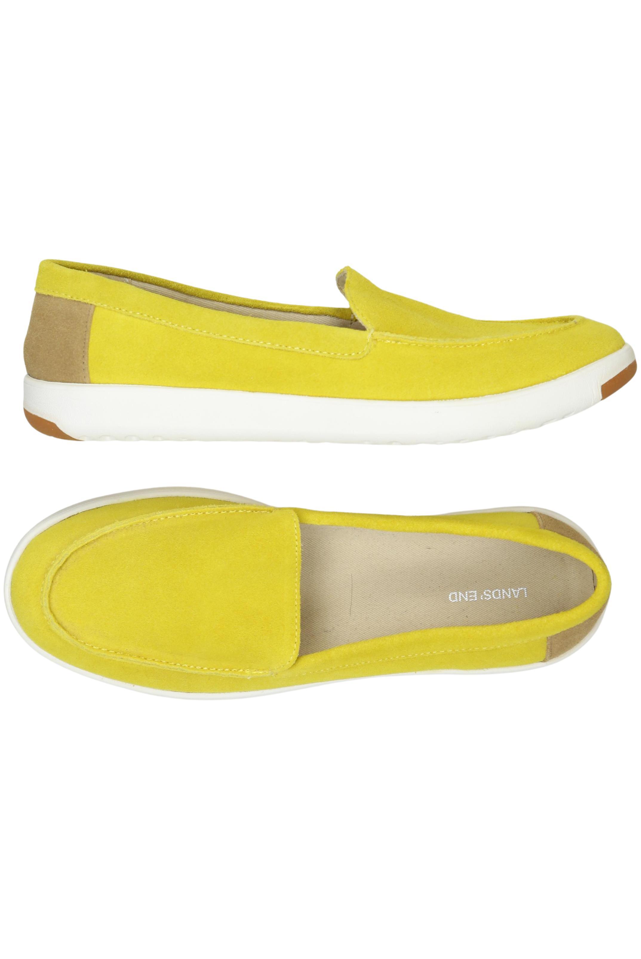 

Lands End Damen Halbschuh, gelb, Gr. 41