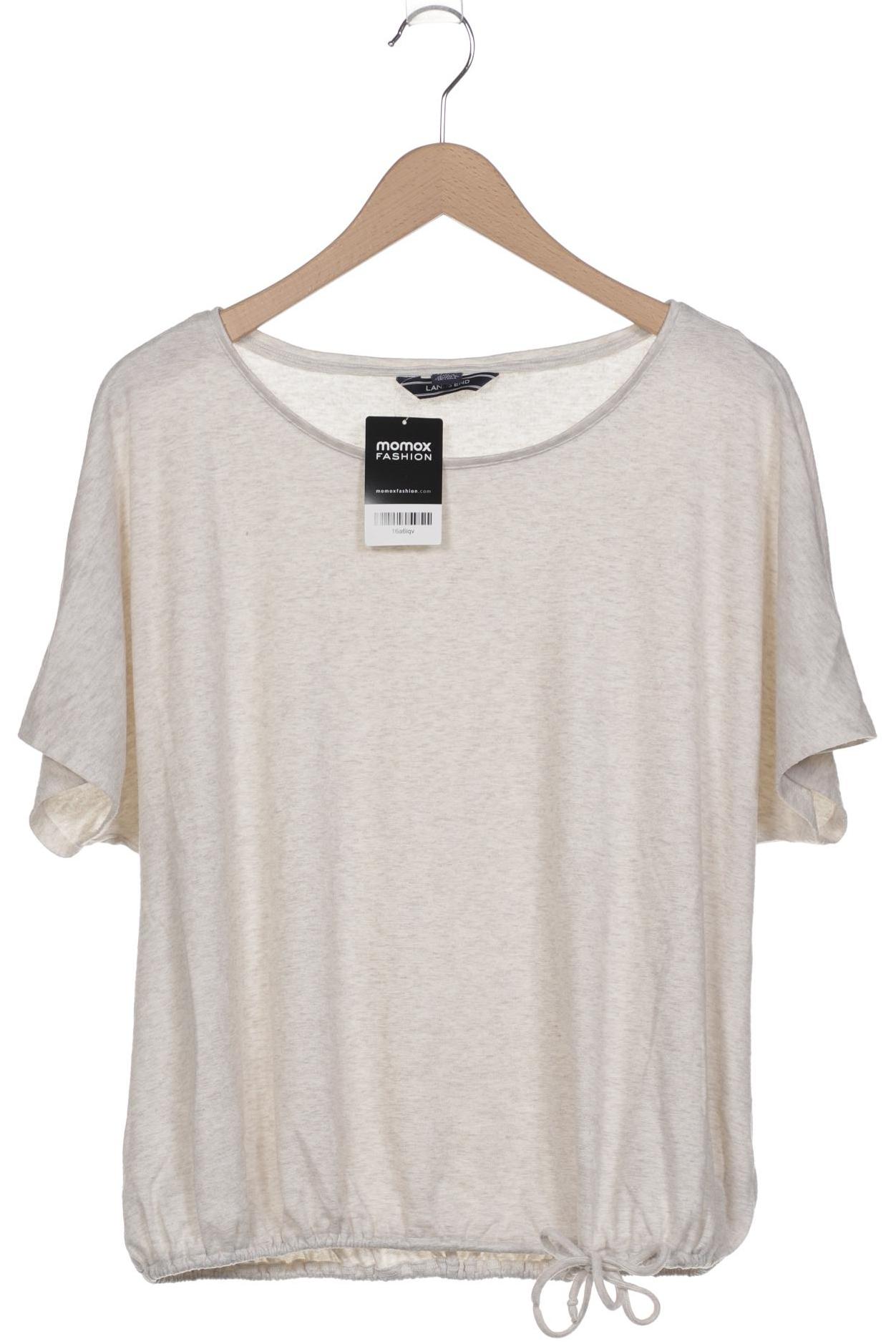 

Lands End Damen T-Shirt, cremeweiß, Gr. 42