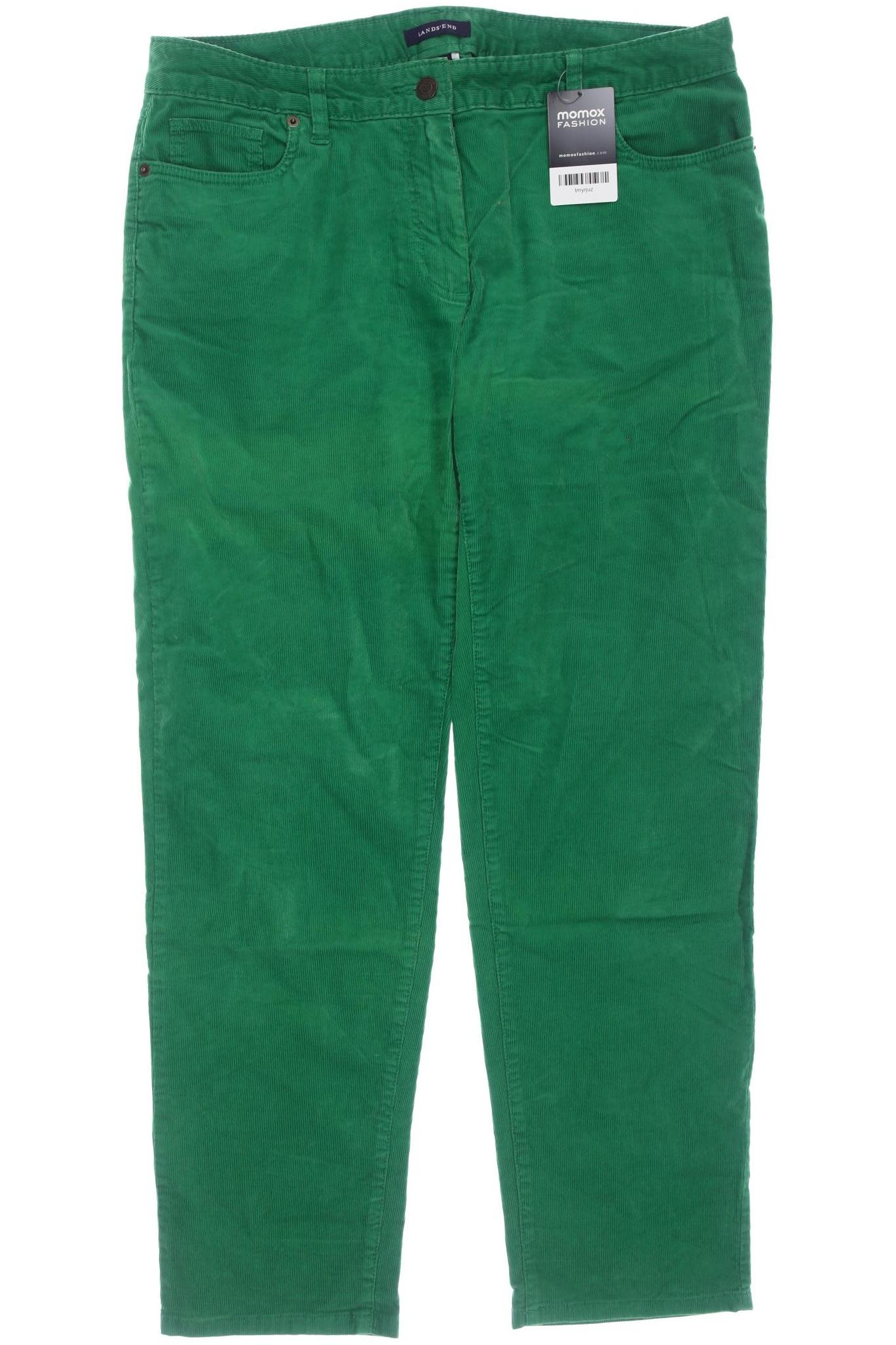 

Lands End Damen Stoffhose, grün, Gr. 42