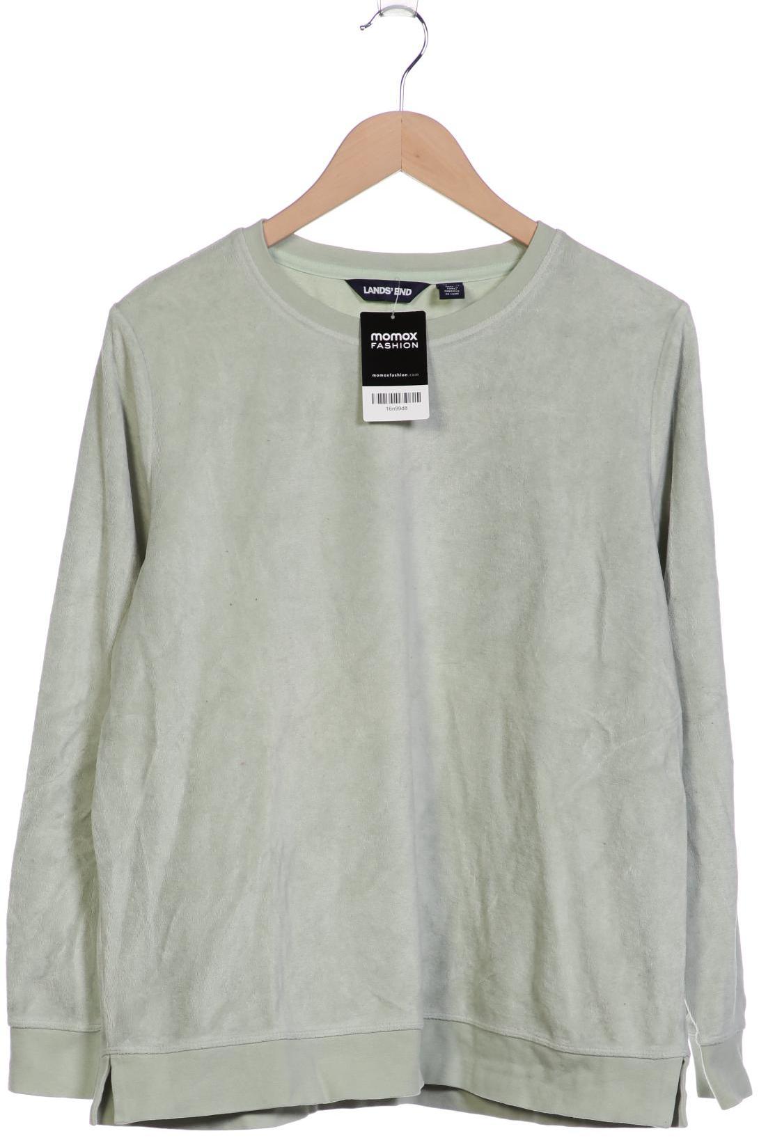 

Lands End Damen Sweatshirt, hellgrün, Gr. 42
