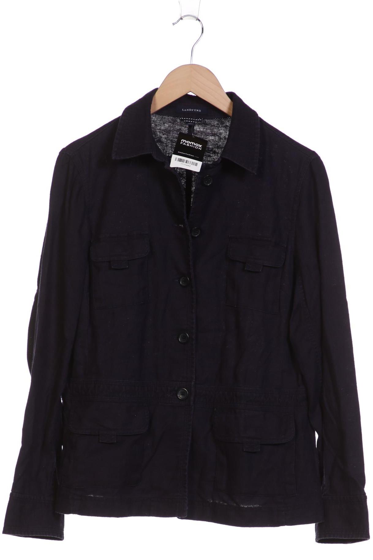 

Lands End Damen Jacke, marineblau, Gr. 12