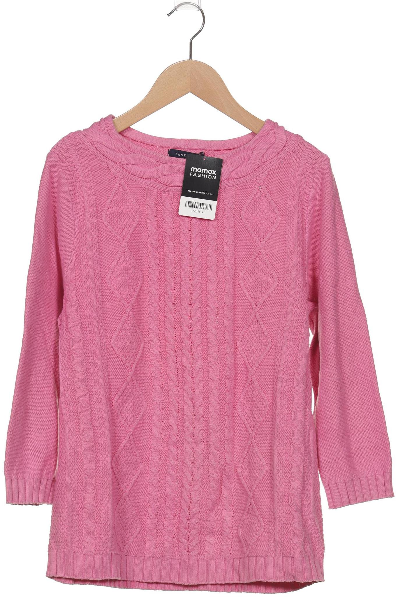 

Lands End Damen Pullover, pink, Gr. 38