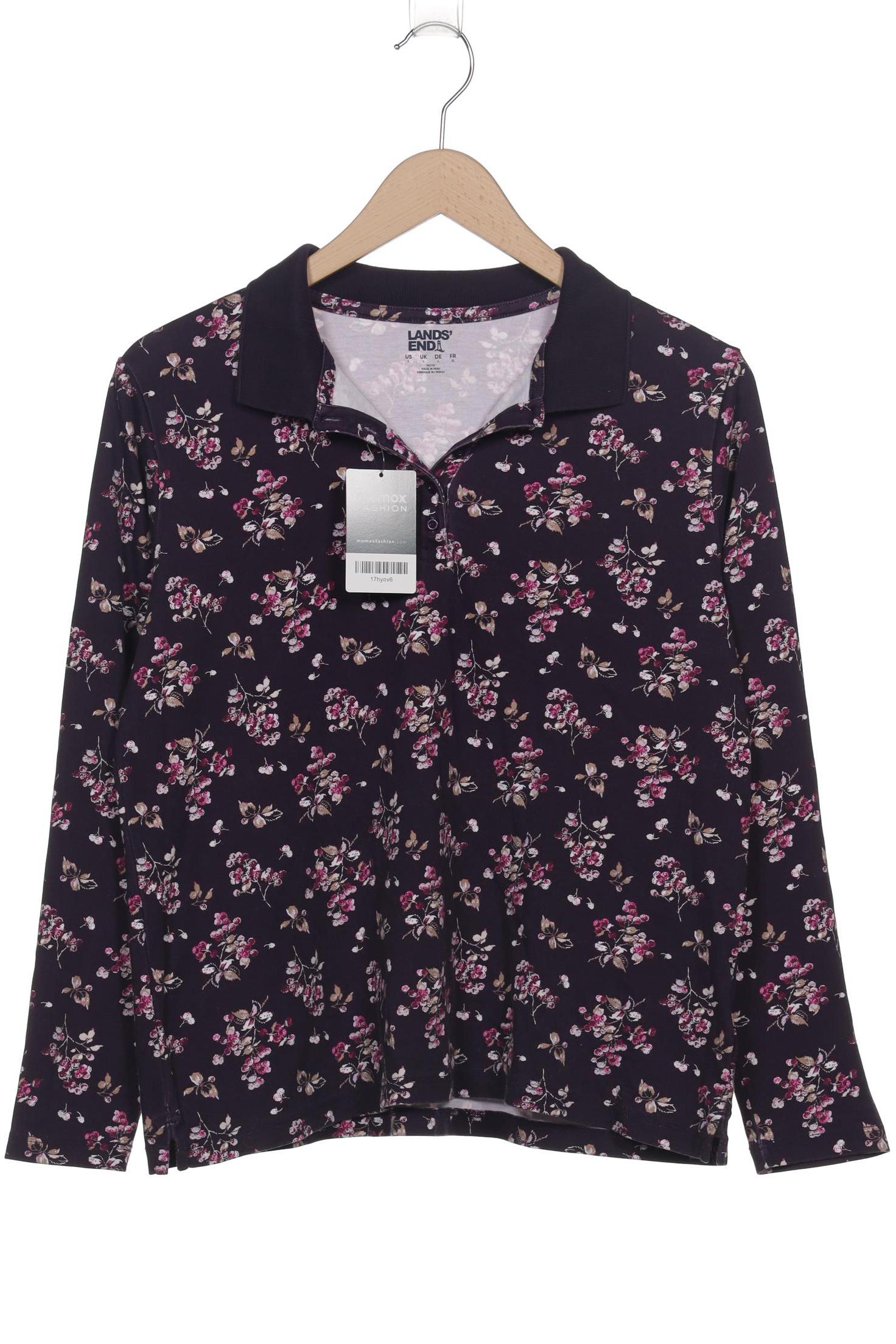 

Lands End Damen Poloshirt, flieder, Gr. 42