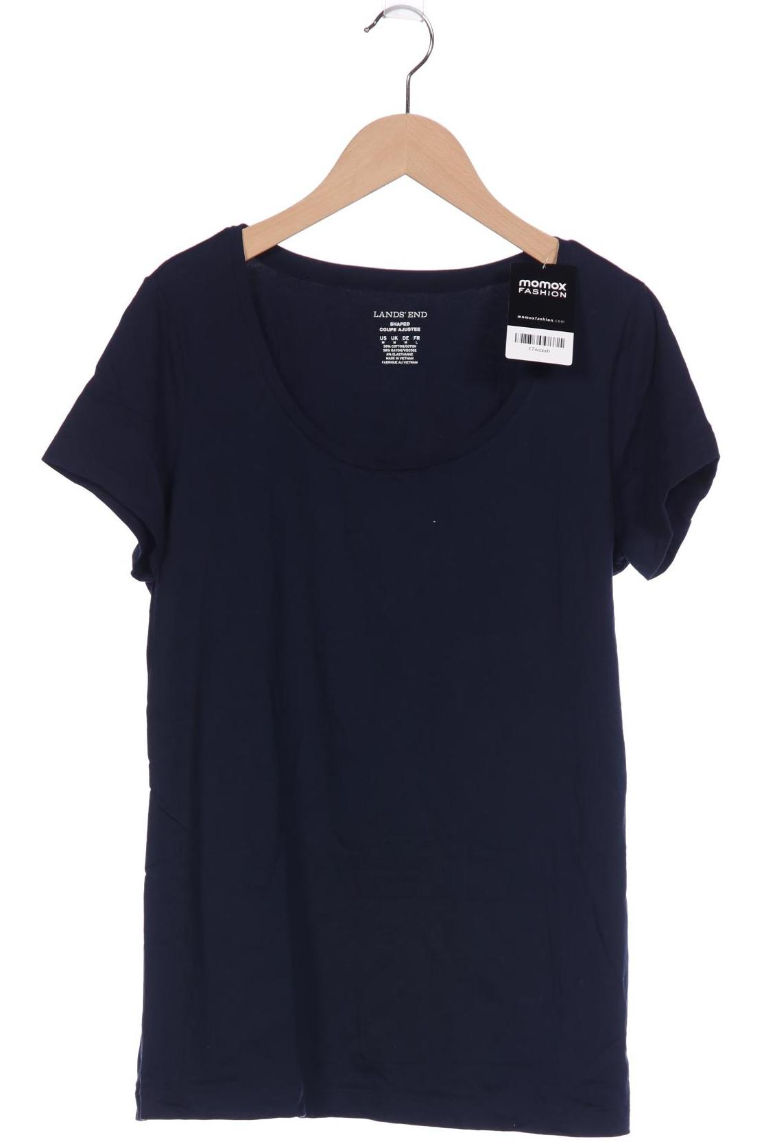 

Lands End Damen T-Shirt, marineblau