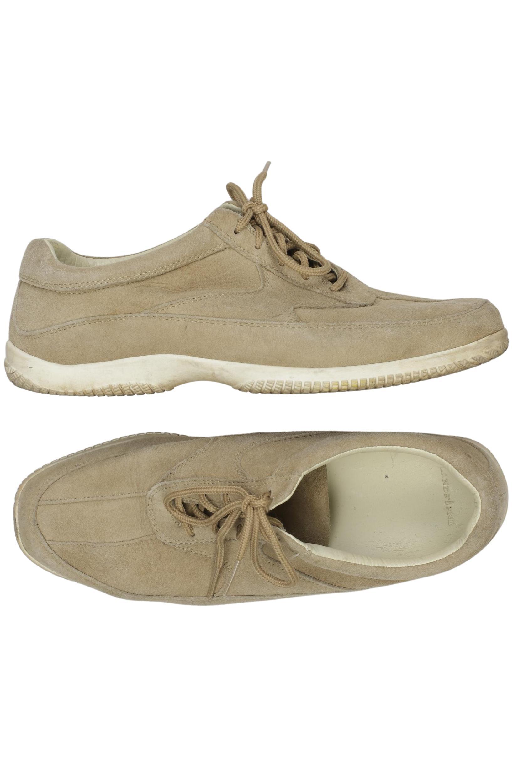 

Lands End Damen Halbschuh, beige, Gr. 6.5