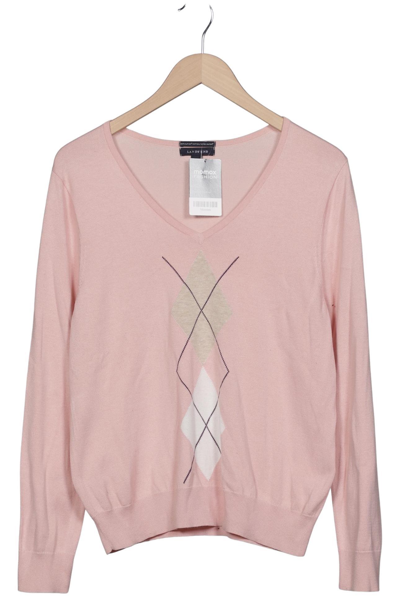 

Lands End Damen Pullover, pink, Gr. 42