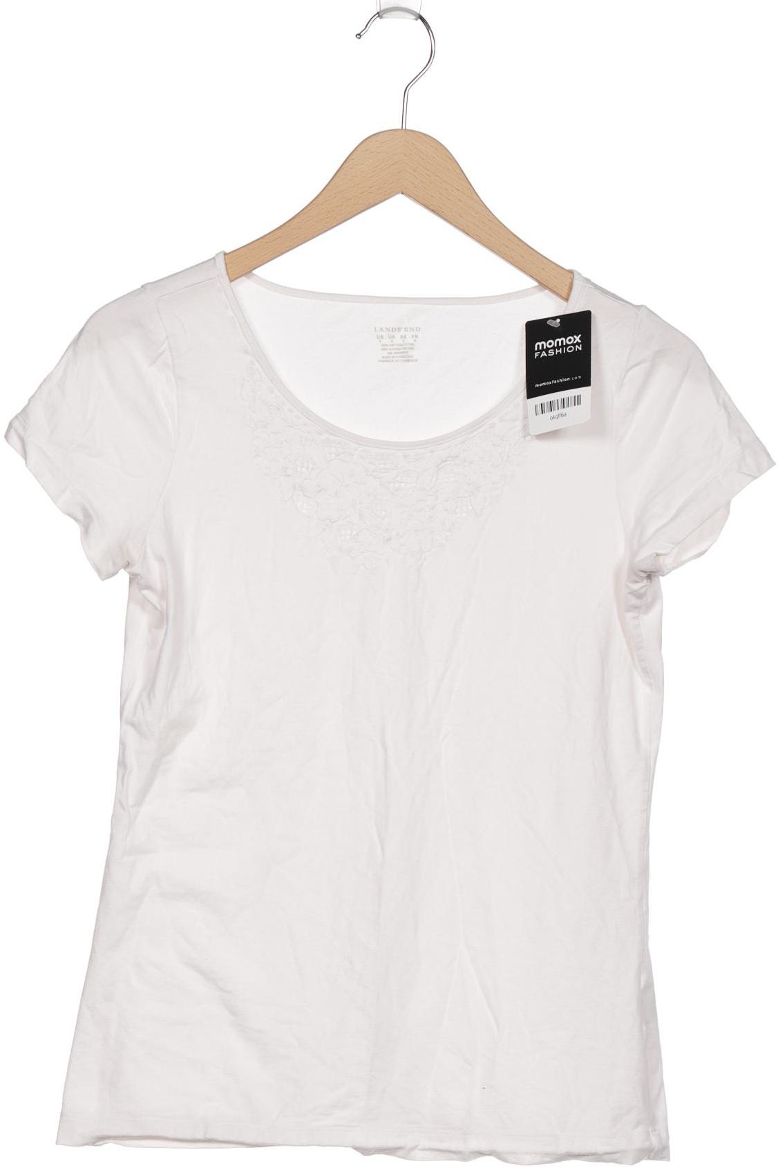 

Lands´End Damen T-Shirt, weiß