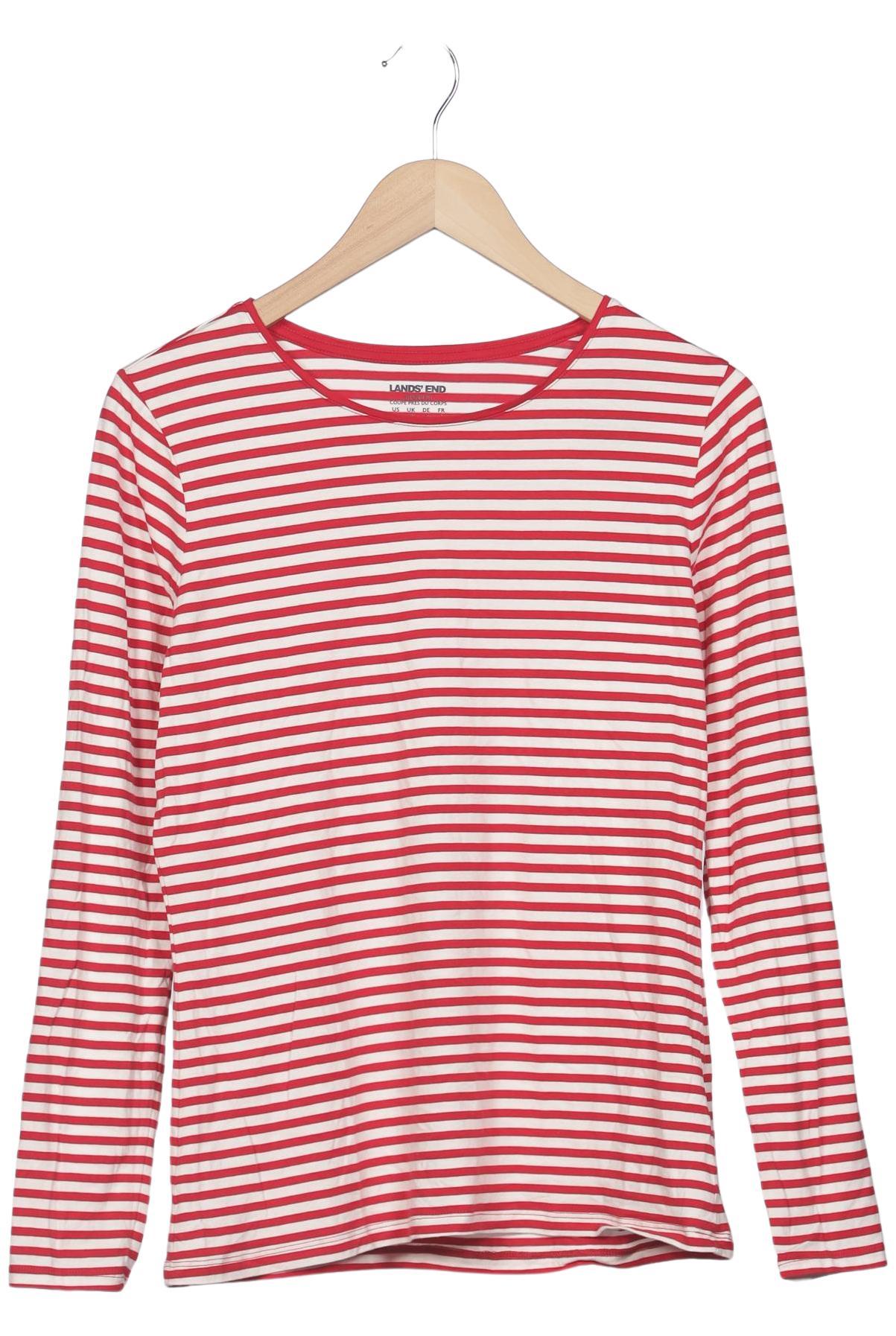 

Lands End Damen Langarmshirt, mehrfarbig, Gr. 38