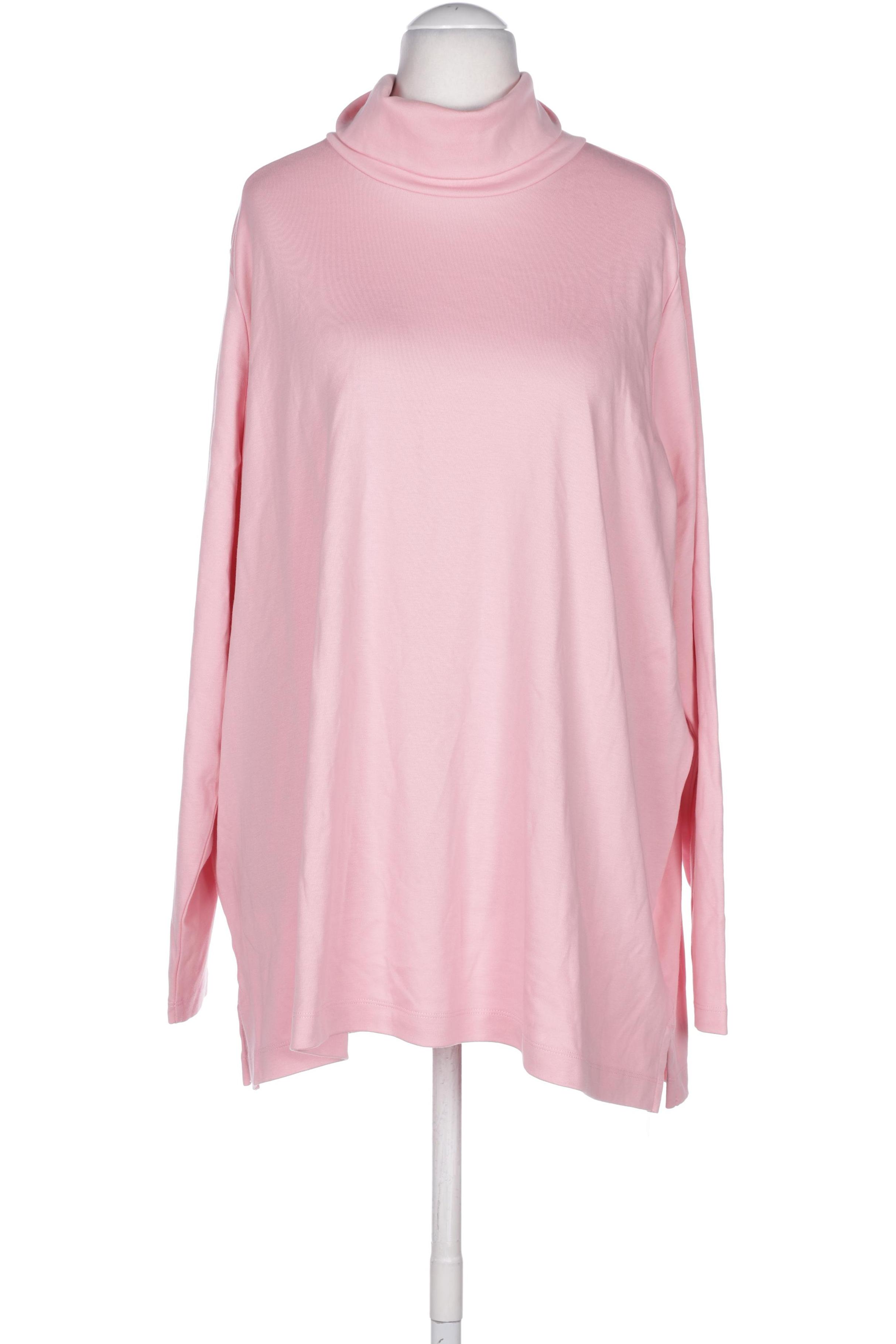 

Lands End Damen Langarmshirt, pink, Gr. 56