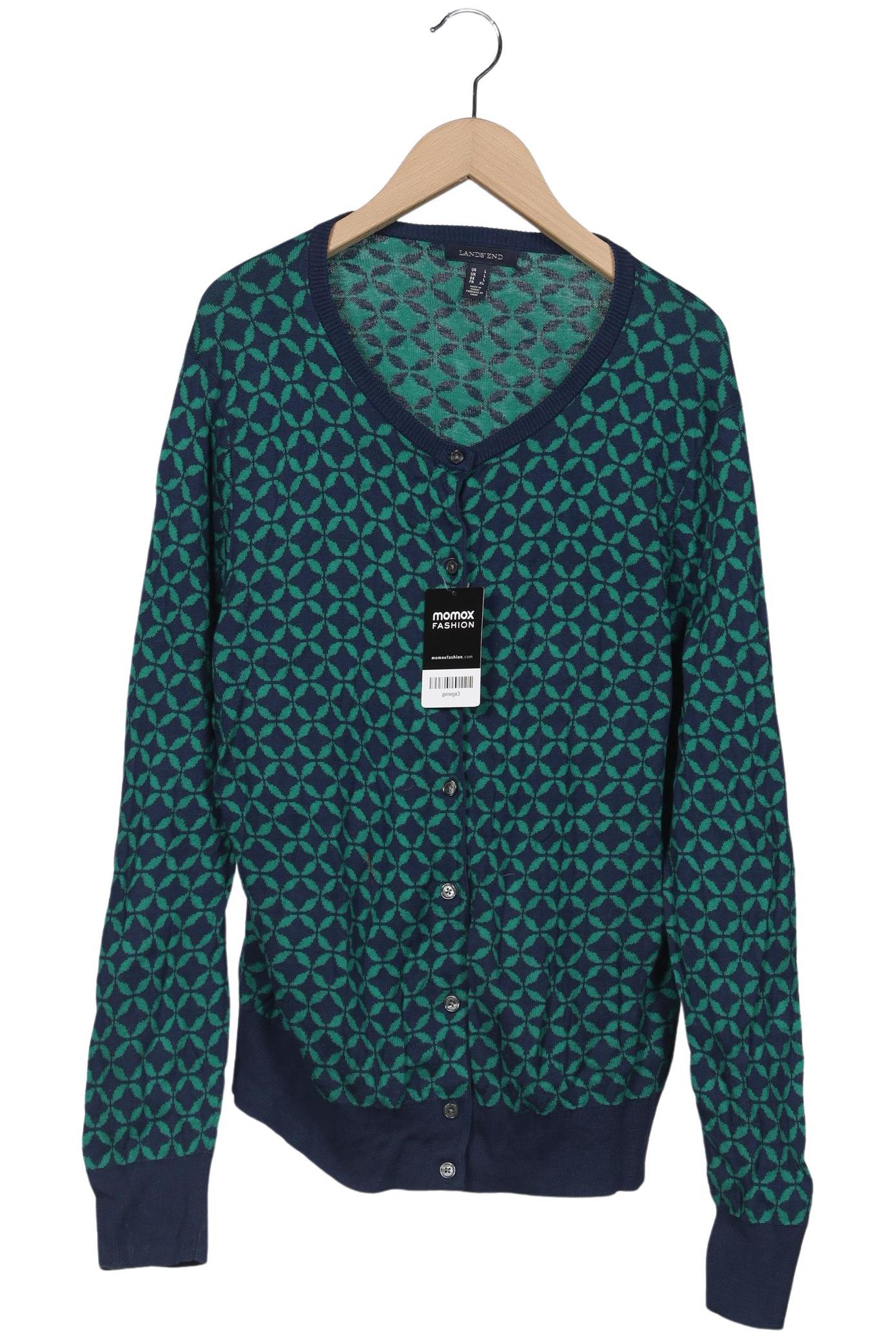 

Lands End Damen Strickjacke, marineblau, Gr. 42
