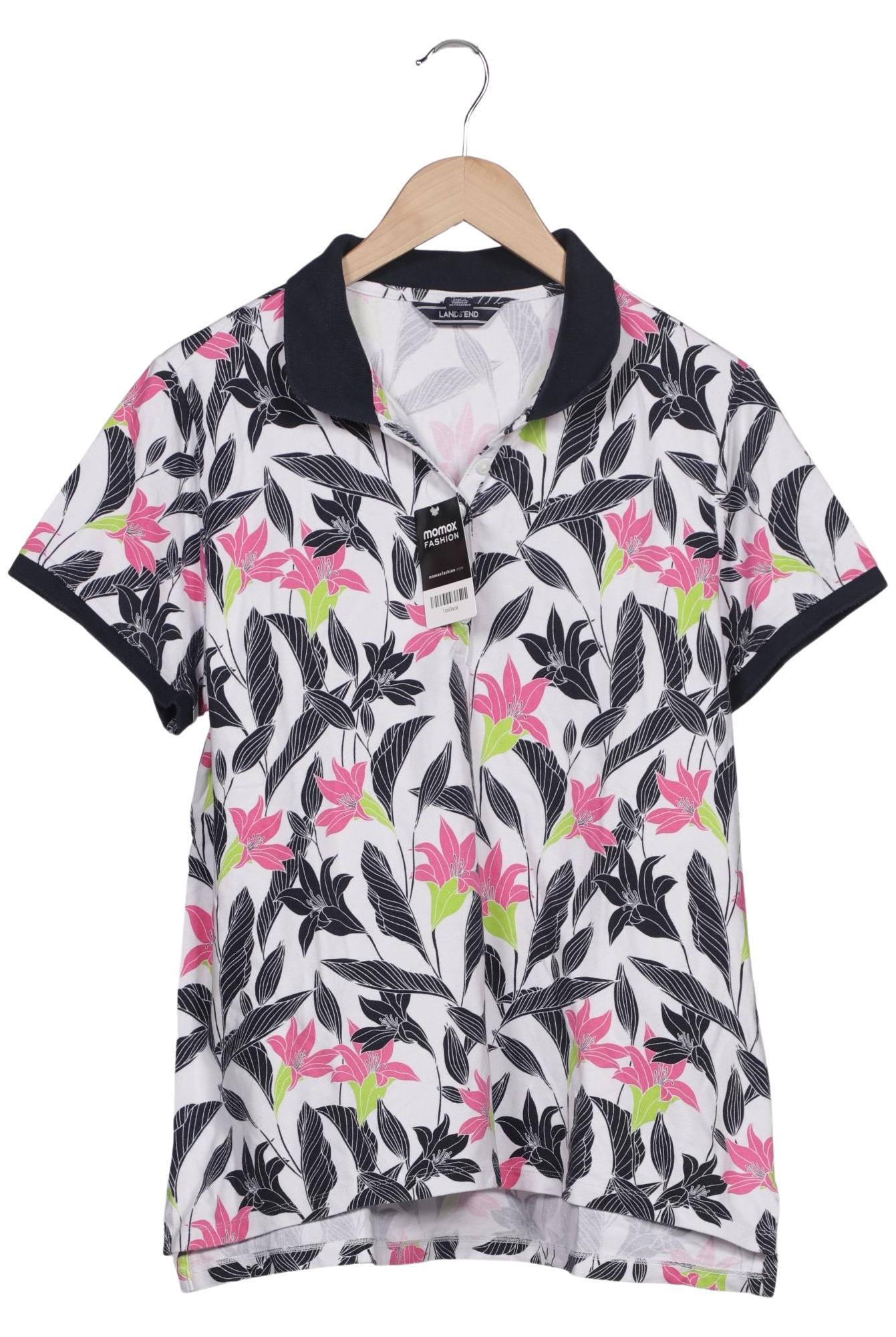 

Lands End Damen Poloshirt, mehrfarbig, Gr. 44