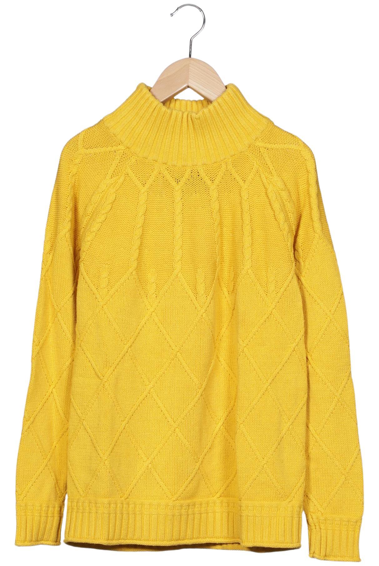 

Lands End Damen Pullover, gelb, Gr. 36