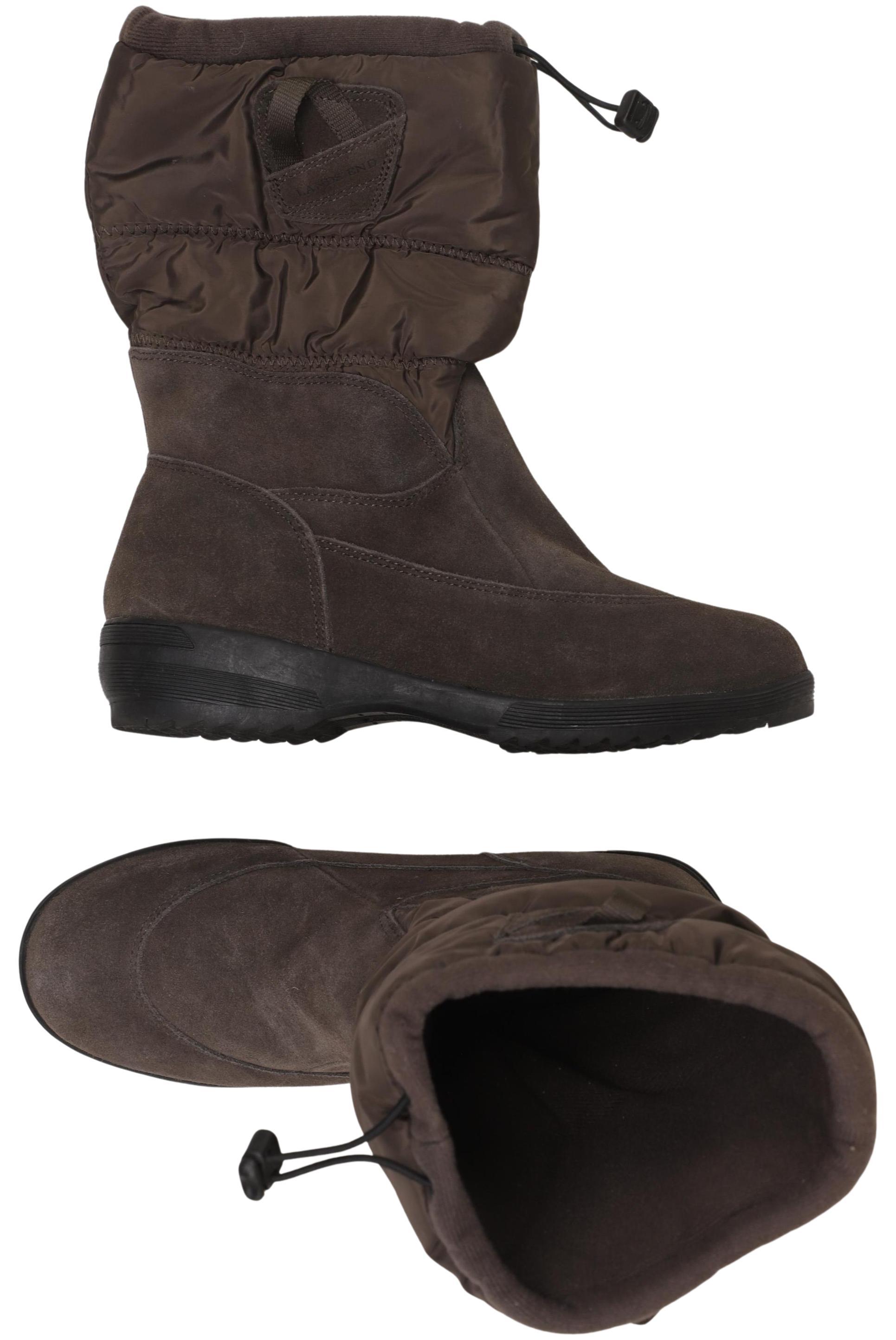 

Lands End Damen Stiefelette, braun, Gr. 38