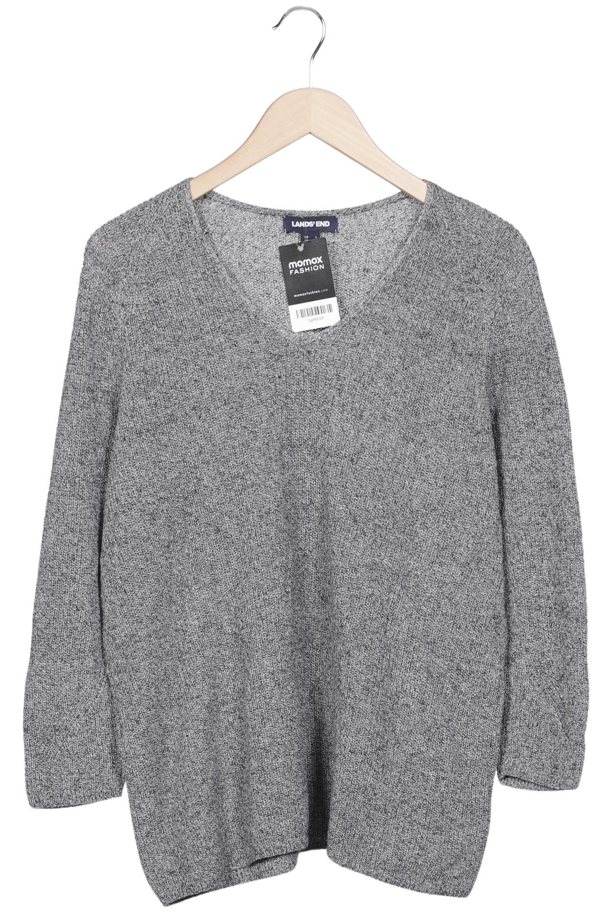 

Lands End Damen Pullover, grau, Gr. 42